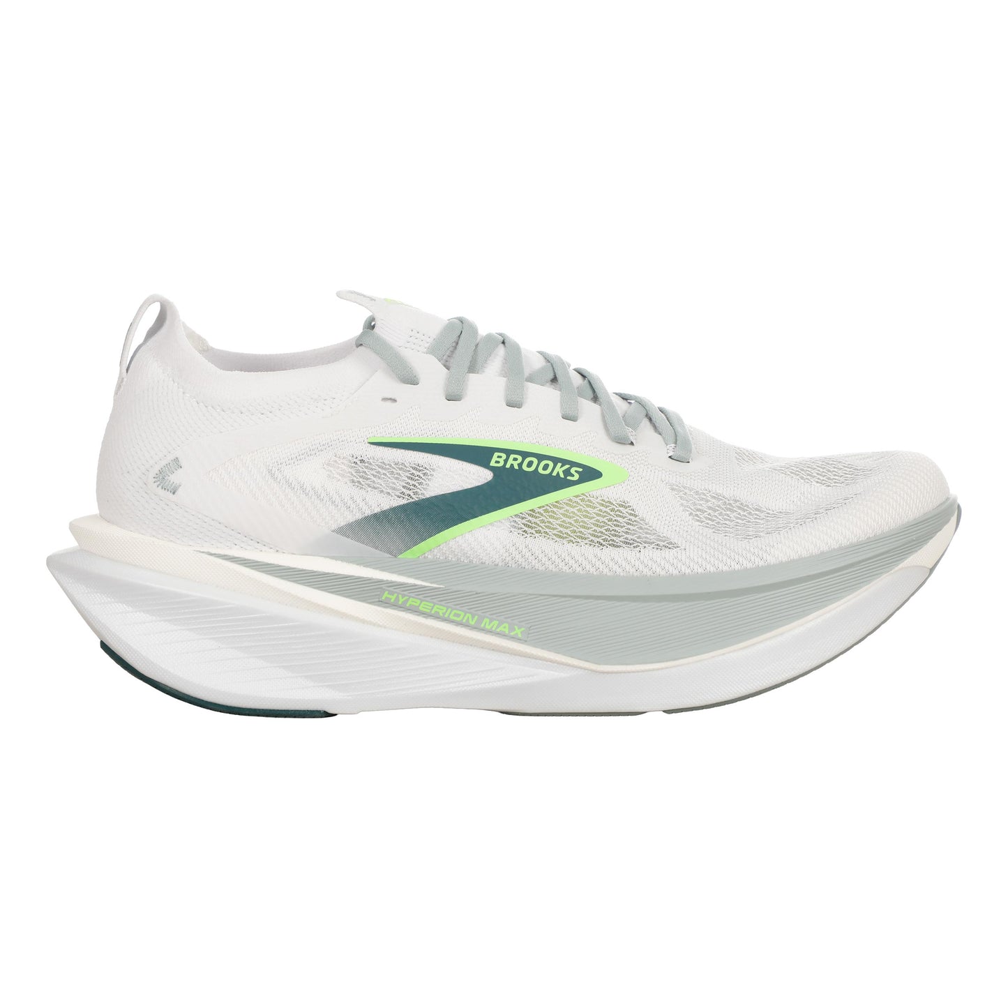 Brooks Hyperion Max 3 Scarpe neutrali Uomini - bianco, verde
