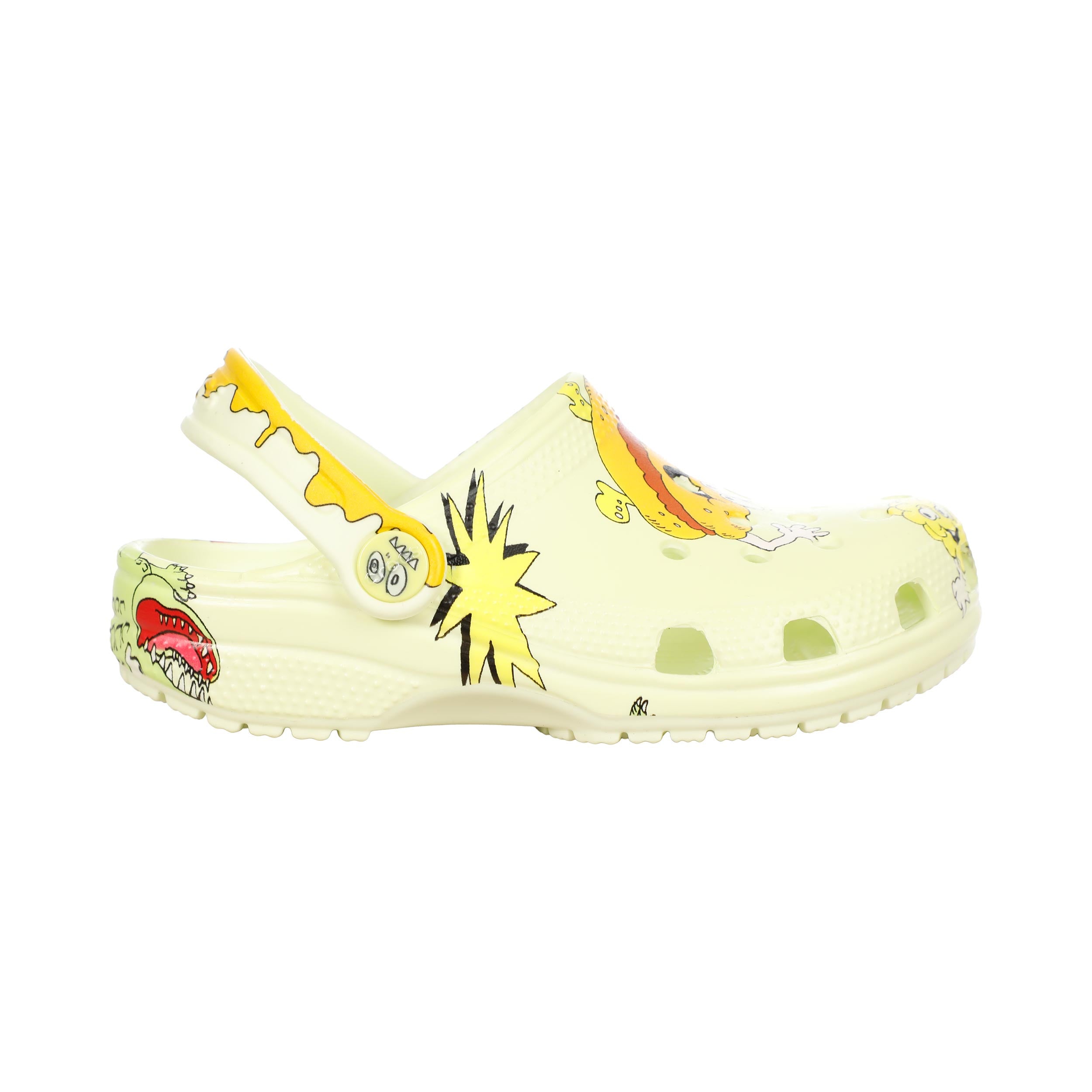 Crocs Classic Glow Ciabatte Bambini - verde, multicolore