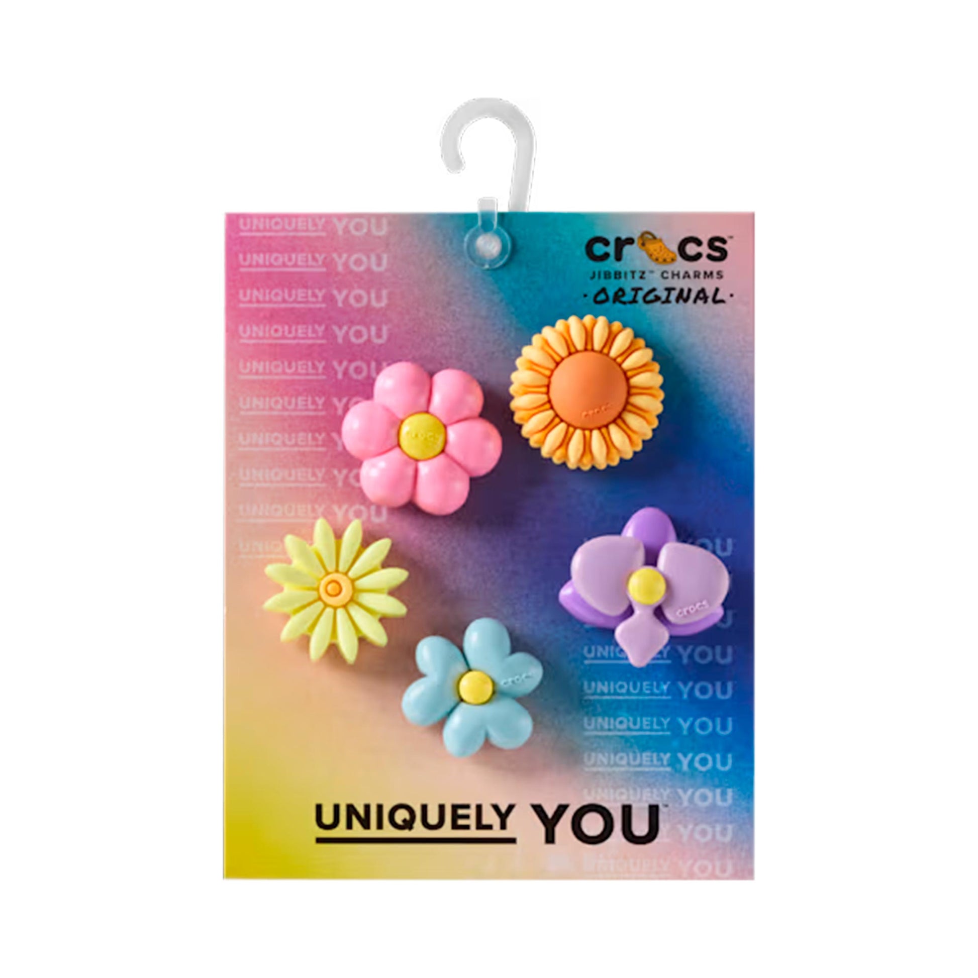 Crocs Puffy Flower Sonstiges Unisex - blu chiaro, rosa