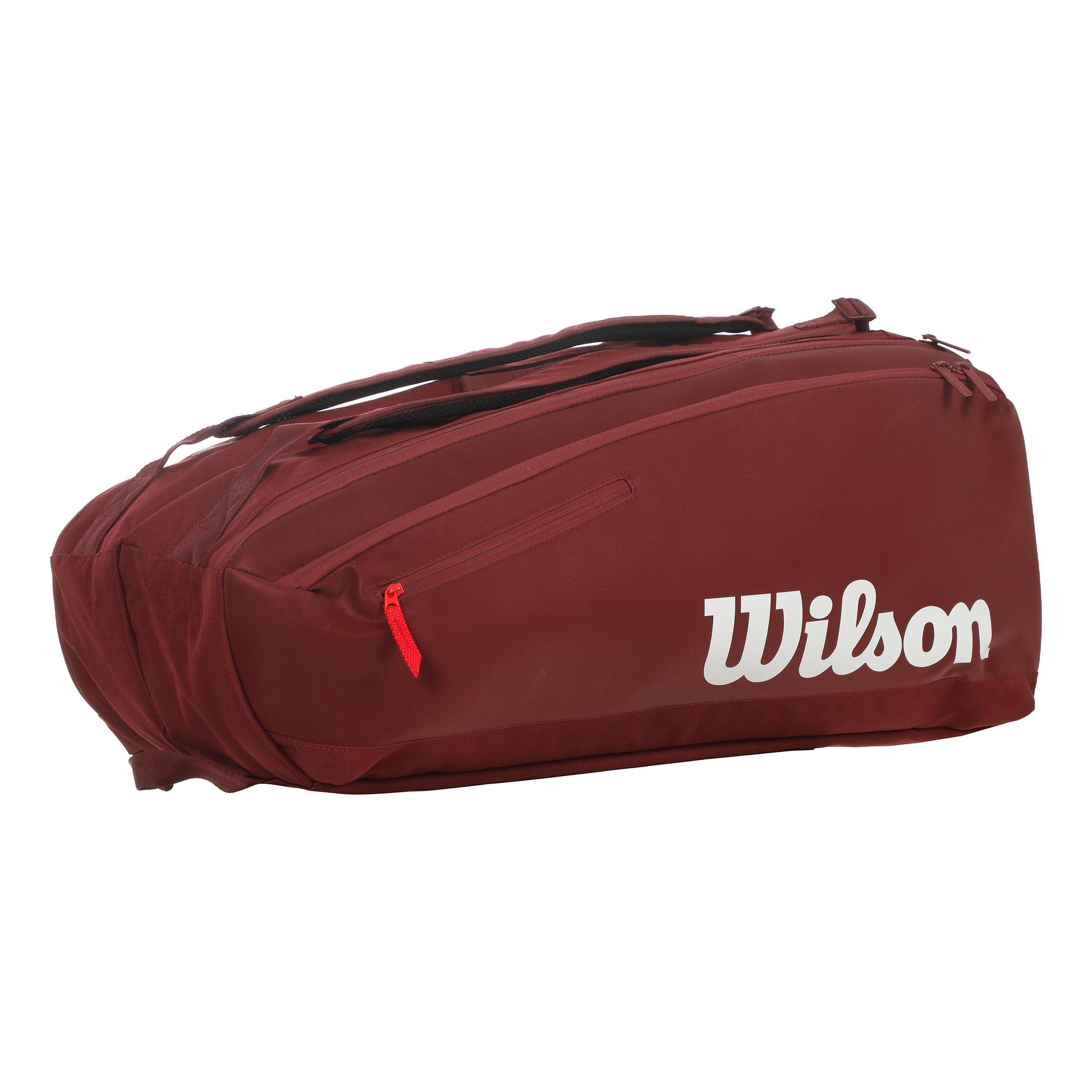 Wilson Defyer V1 9er Borsa per racchetta - vino rosso