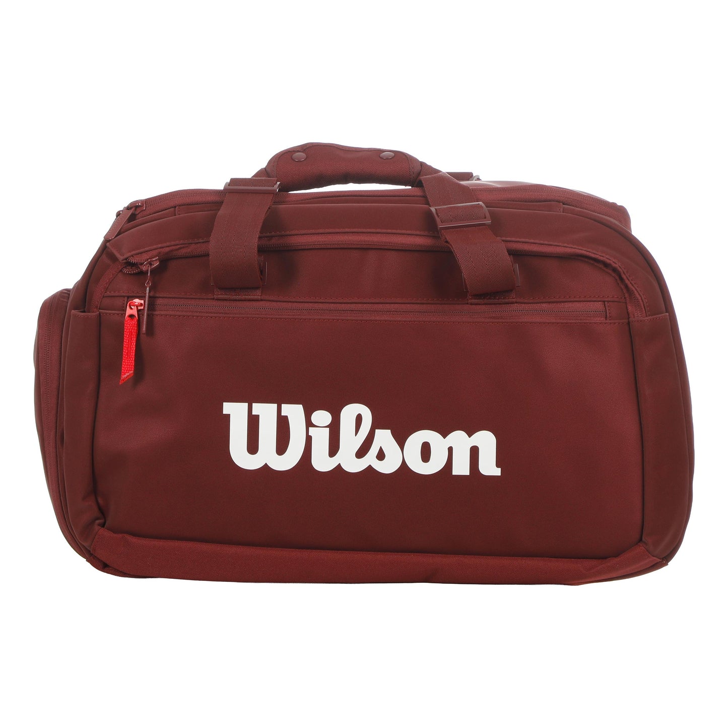 Wilson Defyer V1 Small Duffel Borsa sportiva - vino rosso