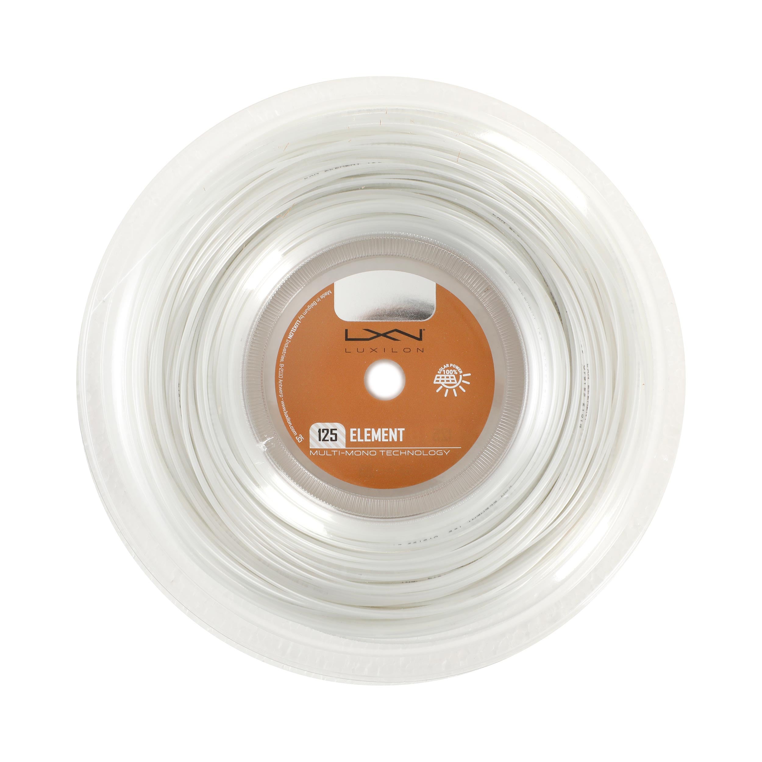 Luxilon Element Rotolo di corde 200m - bianco