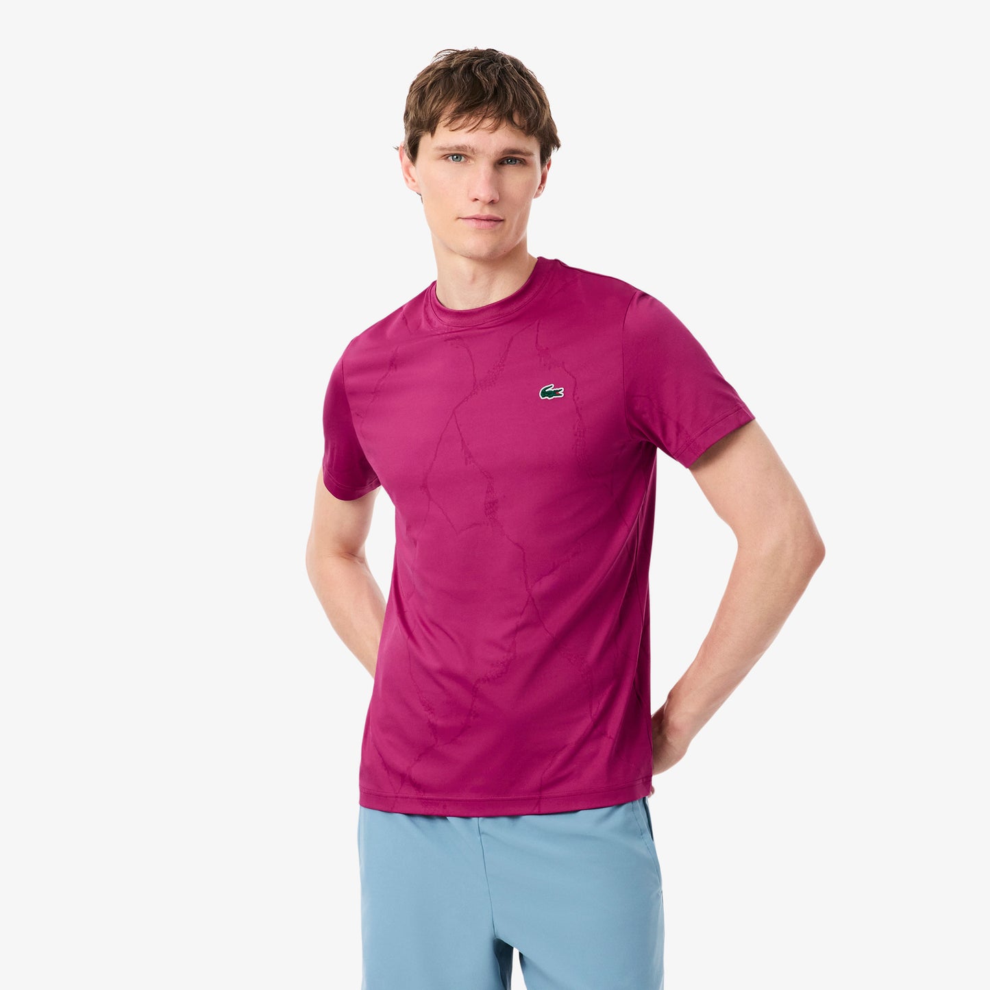 Lacoste Maglietta Uomini - bacca