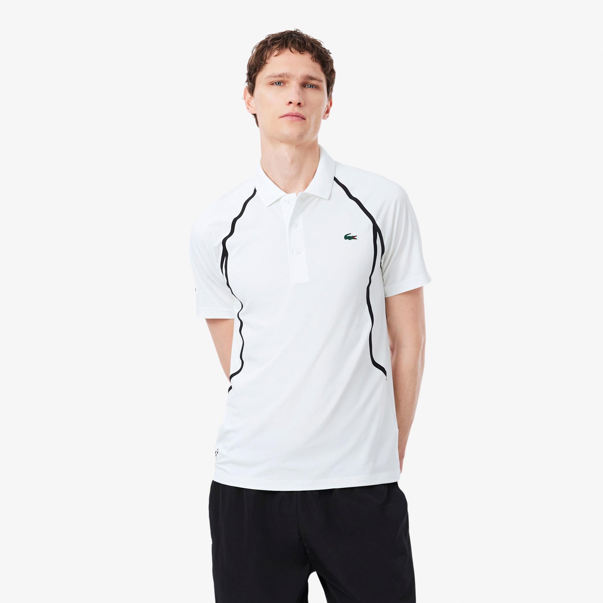 Lacoste Polo Uomini - bianco