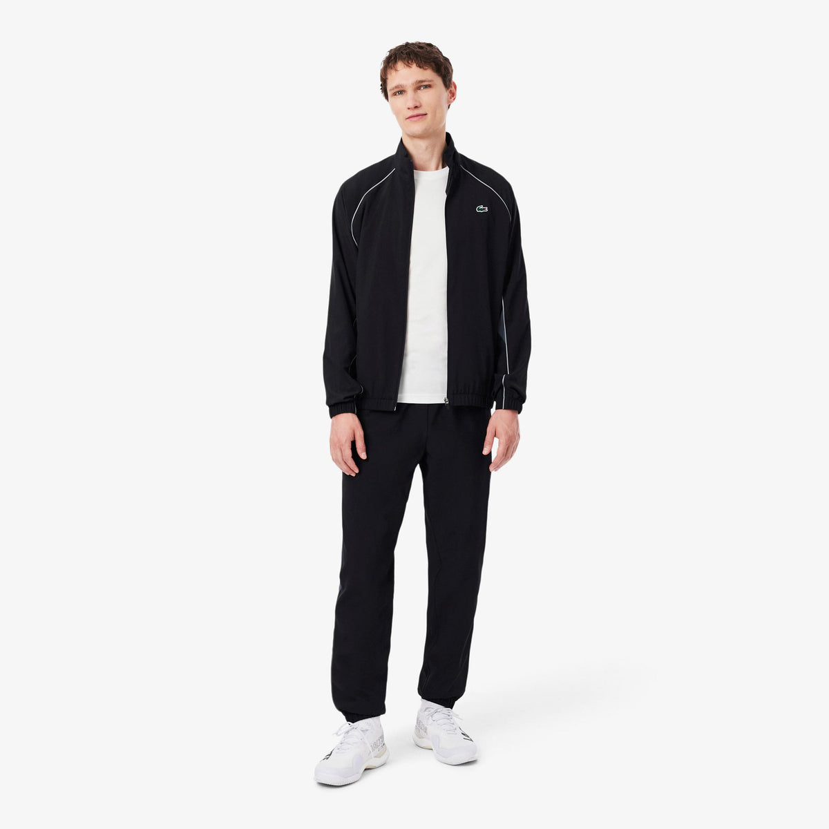 Lacoste Tuta da allenamento Uomini - grigio-blu