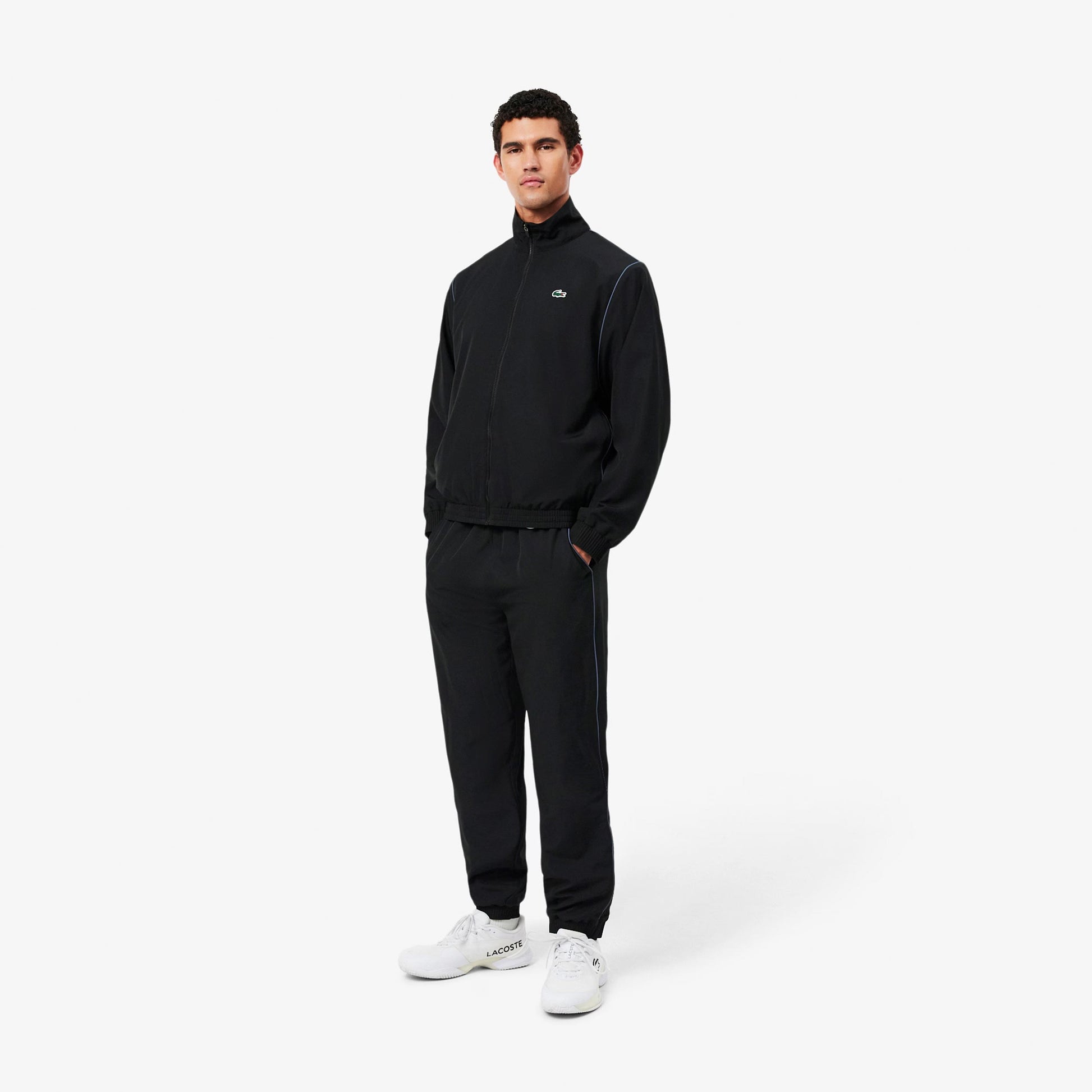 Lacoste Tuta da allenamento Uomini - nero