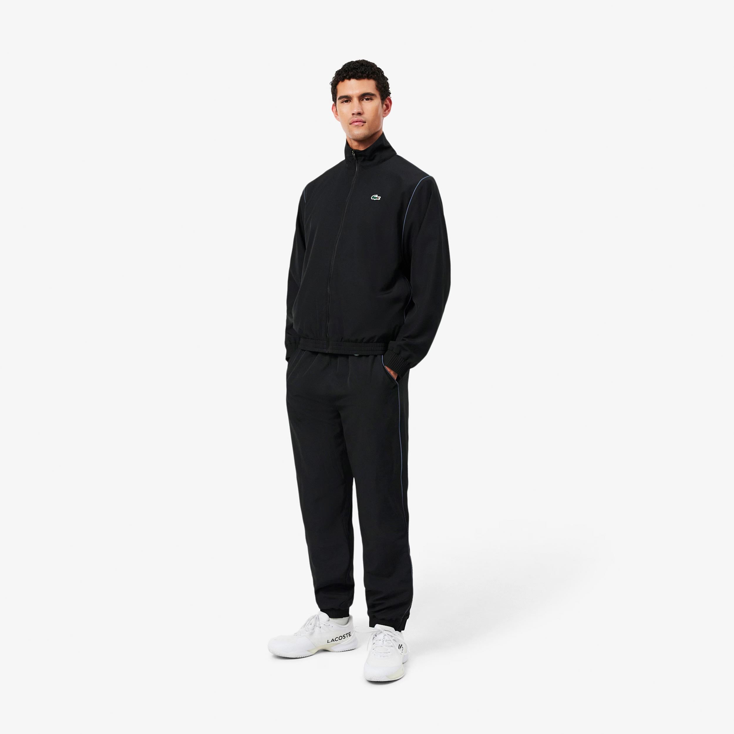 Lacoste Tuta da allenamento Uomini - nero