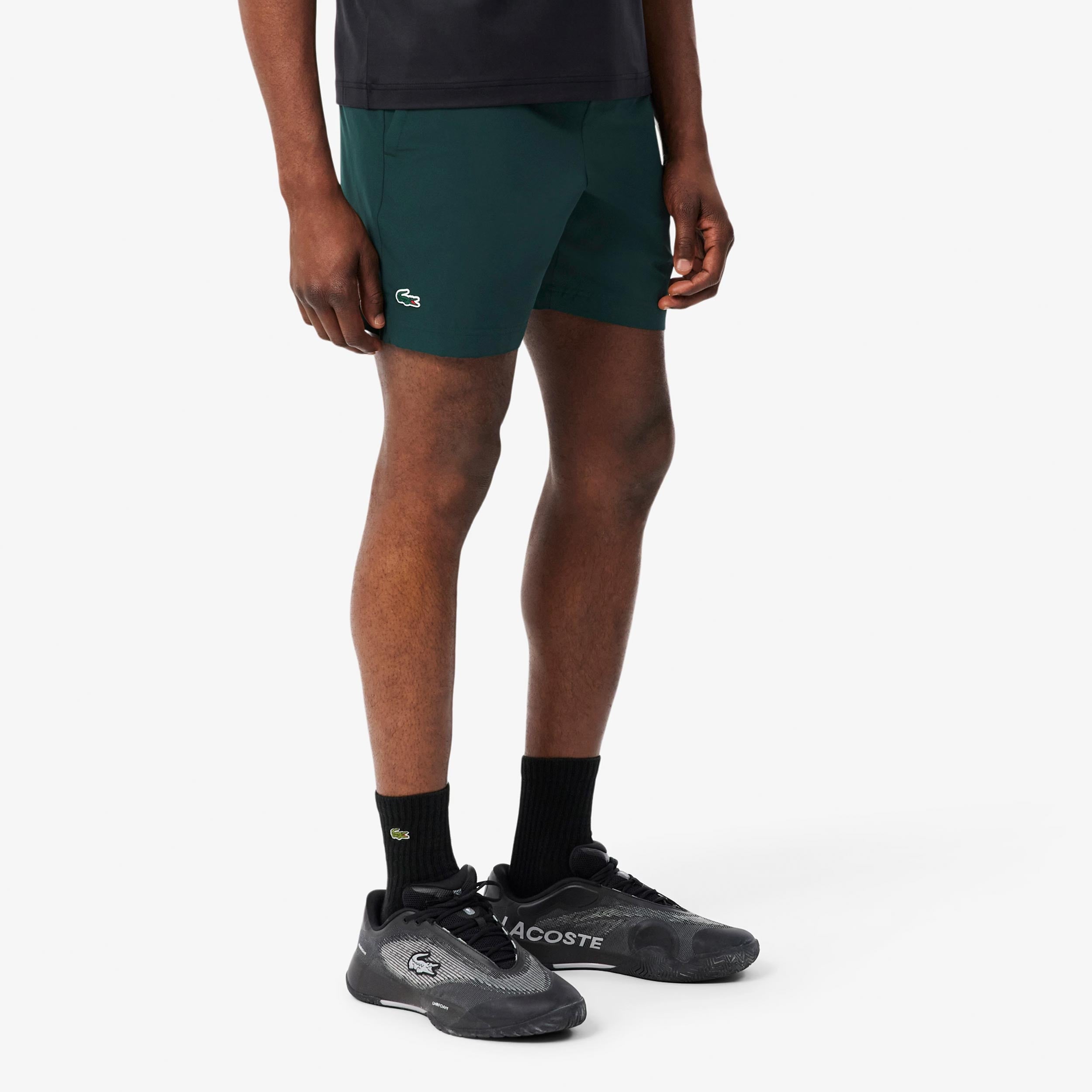 Lacoste Pantaloncini Uomini - verde scuro