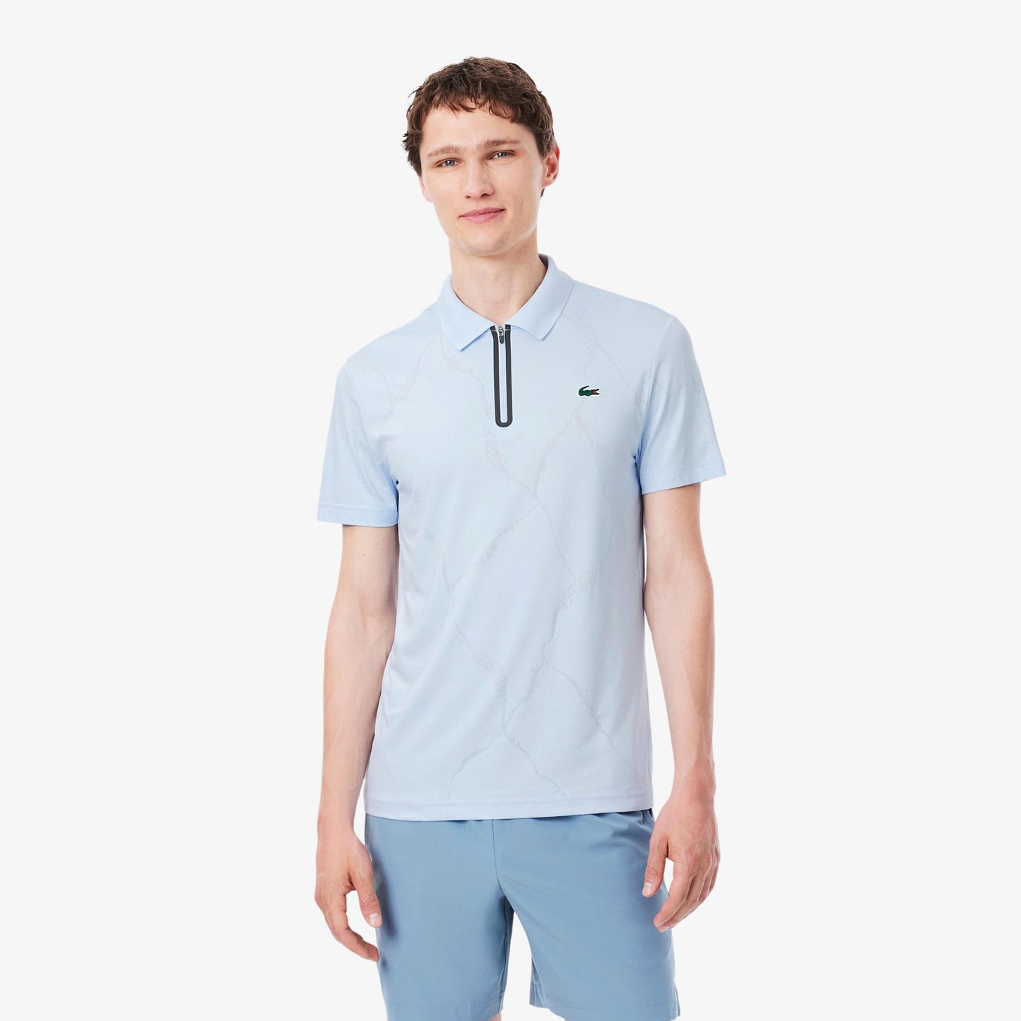 Lacoste Polo Uomini - blu chiaro