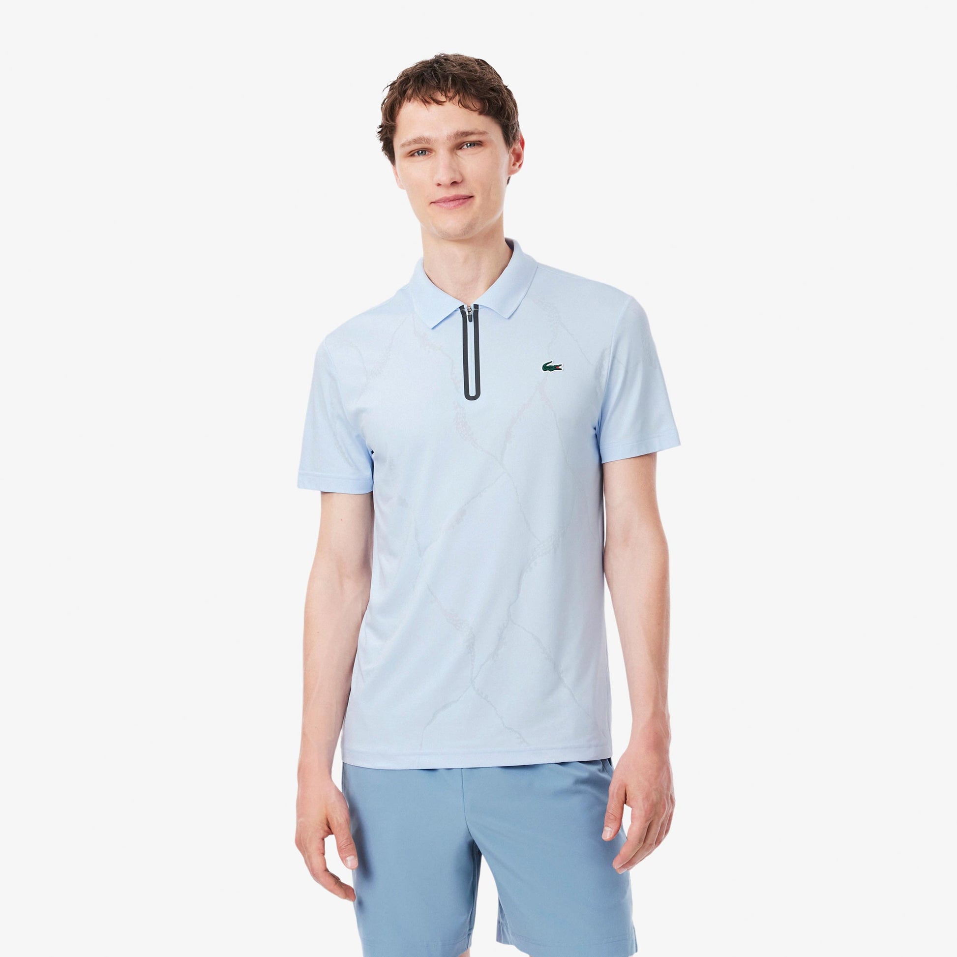 Lacoste Polo Uomini - blu chiaro