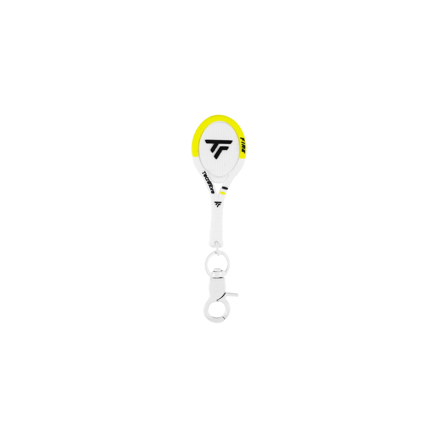 Tecnifibre Fire Portachiavi - bianco, giallo