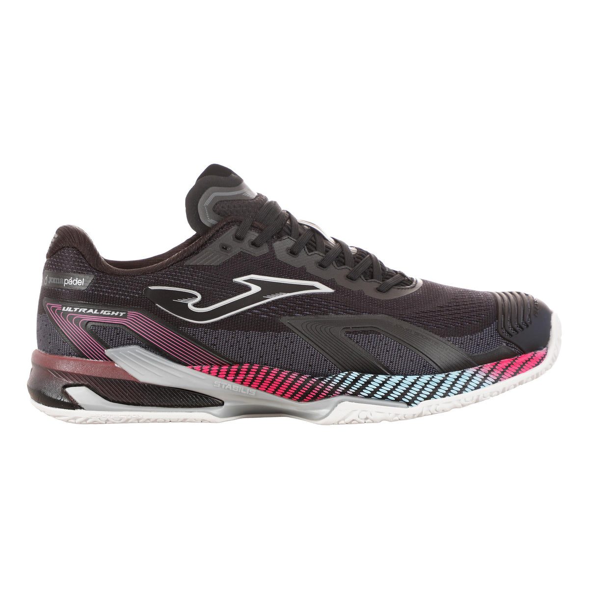 Joma Ultra Light Scarpa da padel Uomini - nero, rosa