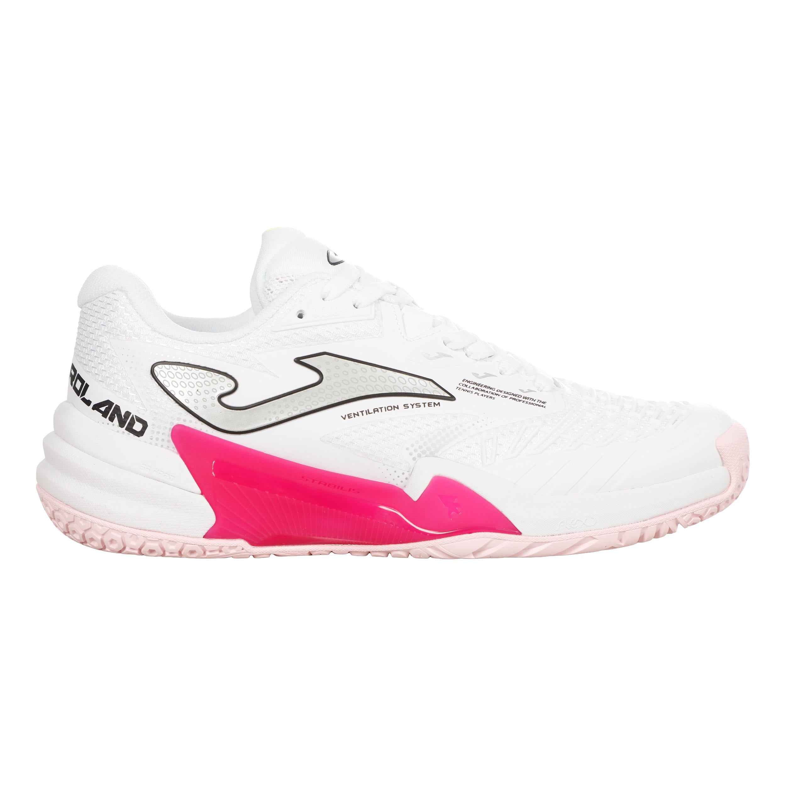 Joma Roland Scarpa per tutte le superfici Donna - bianco, rosa