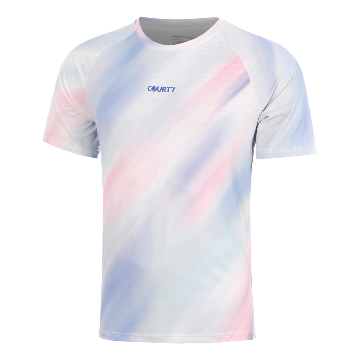 COURT7 Performance Maglietta Uomini - blu chiaro, multicolore