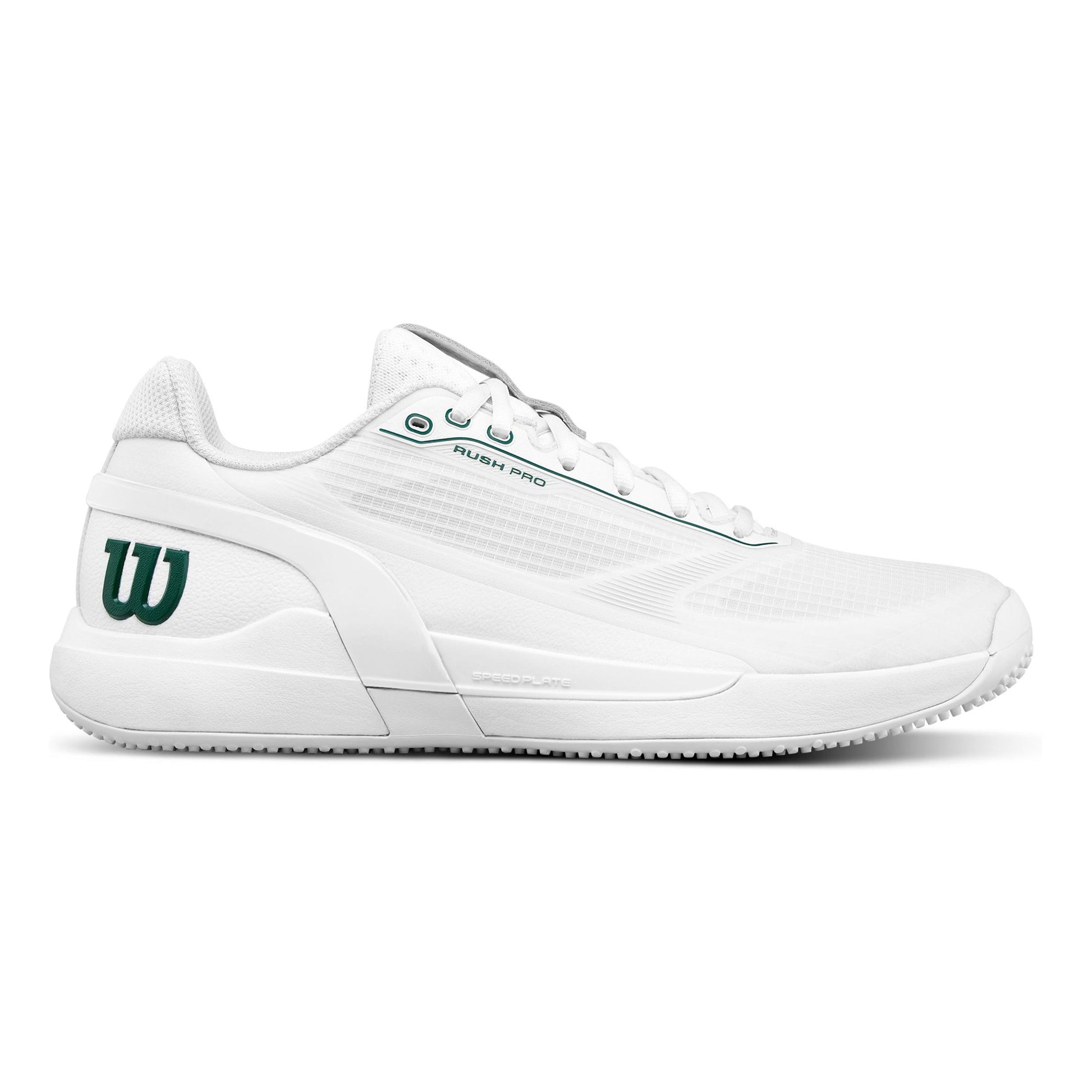 Wilson Rush Pro 5 Scarpa da erba Uomini - bianco, verde