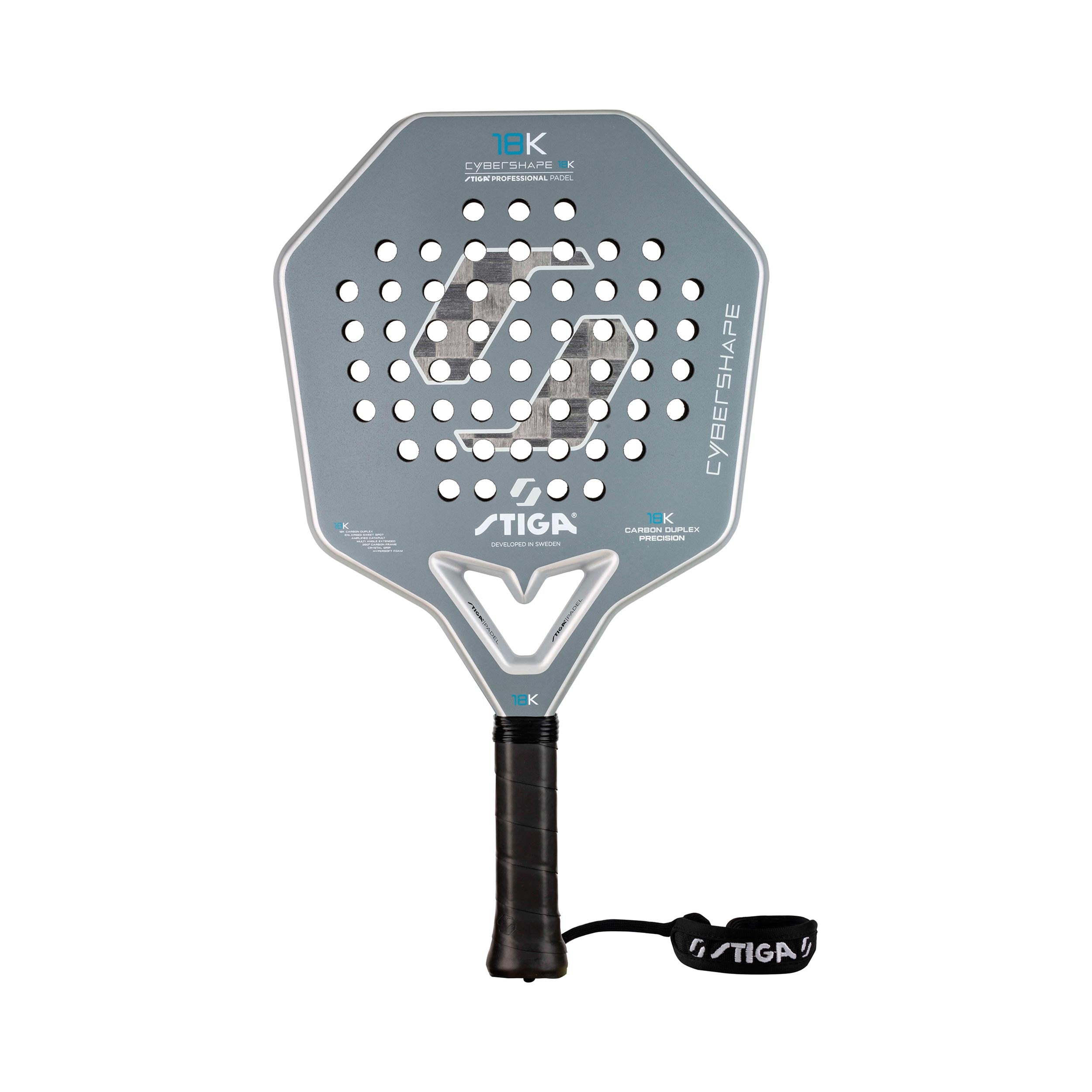 Stiga 18K 2 Cybershape Racchette da padel
