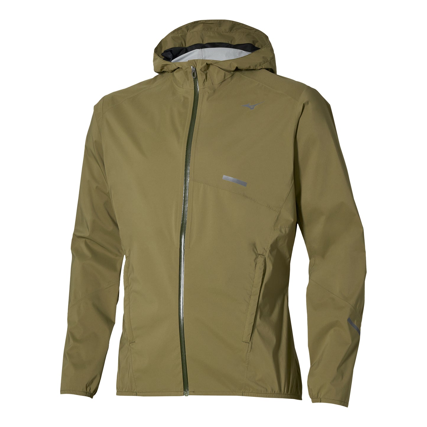 Mizuno Trail Waterproof 20K  Giacca da corsa Uomini - oliva