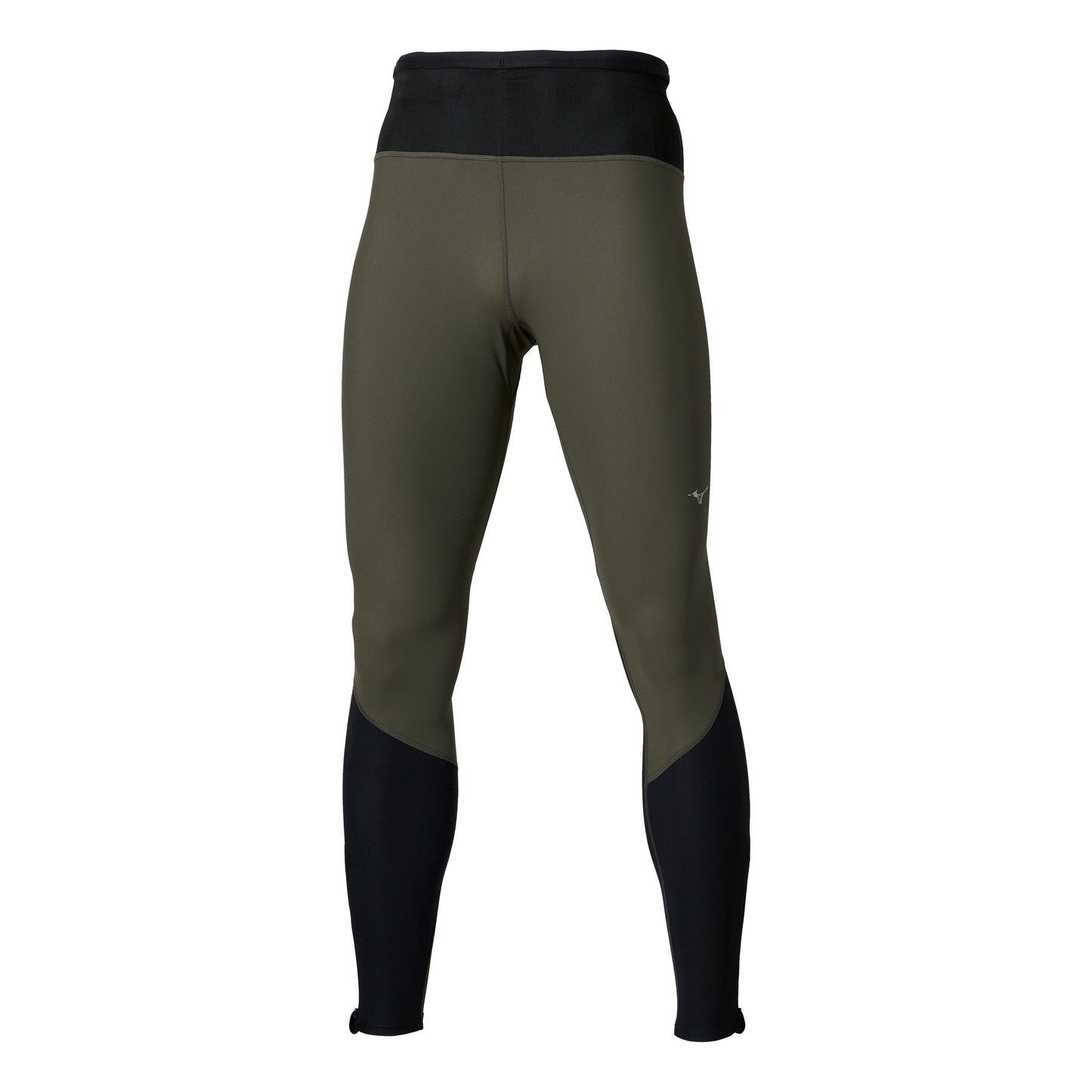 Mizuno Multi Pocket  Calzamaglia da corsa Uomini - oliva, nero