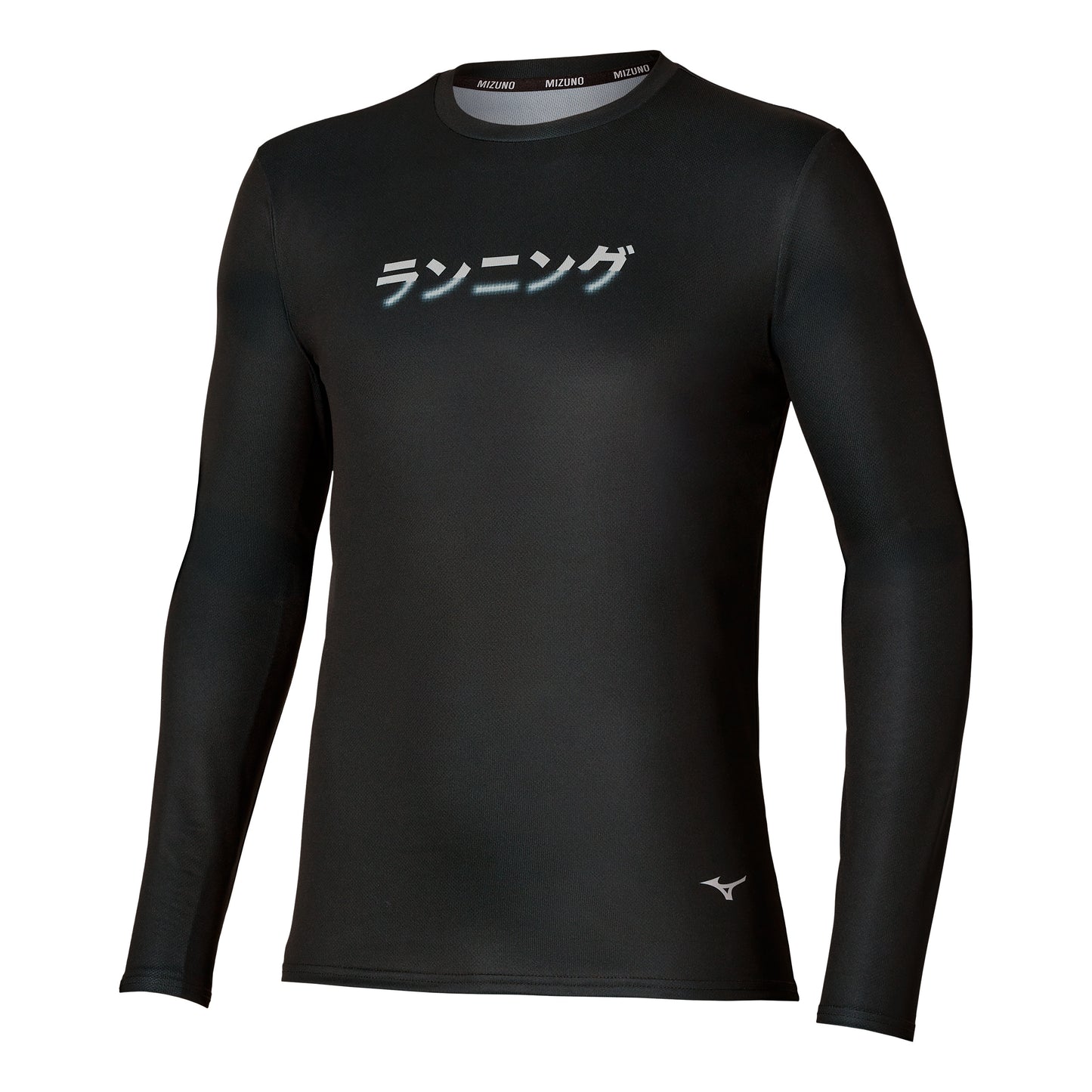 Mizuno Core Graphic Camicia da corsa Uomini - nero
