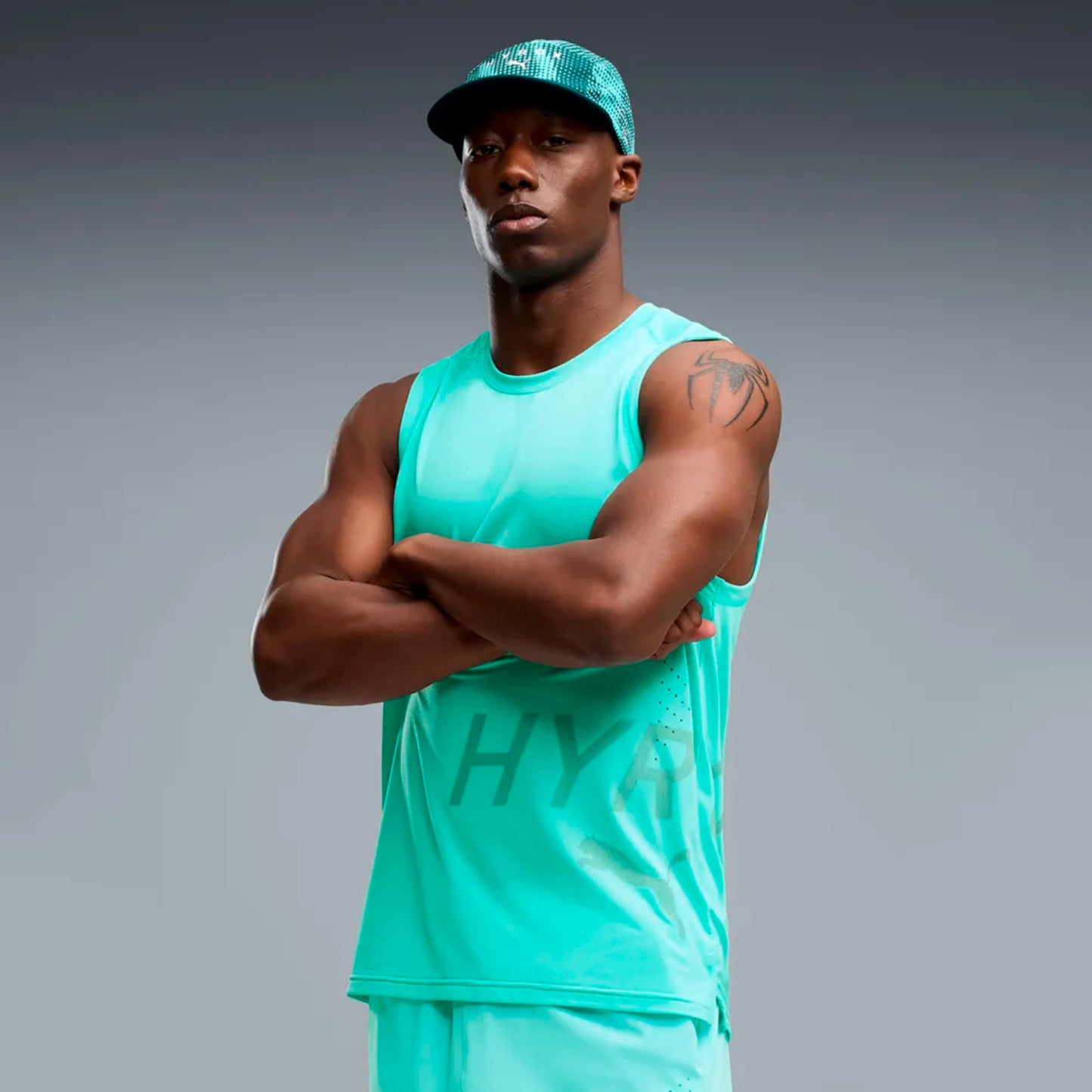 Puma HYROX PWRMODE Training  Camicia da corsa Uomini - menta
