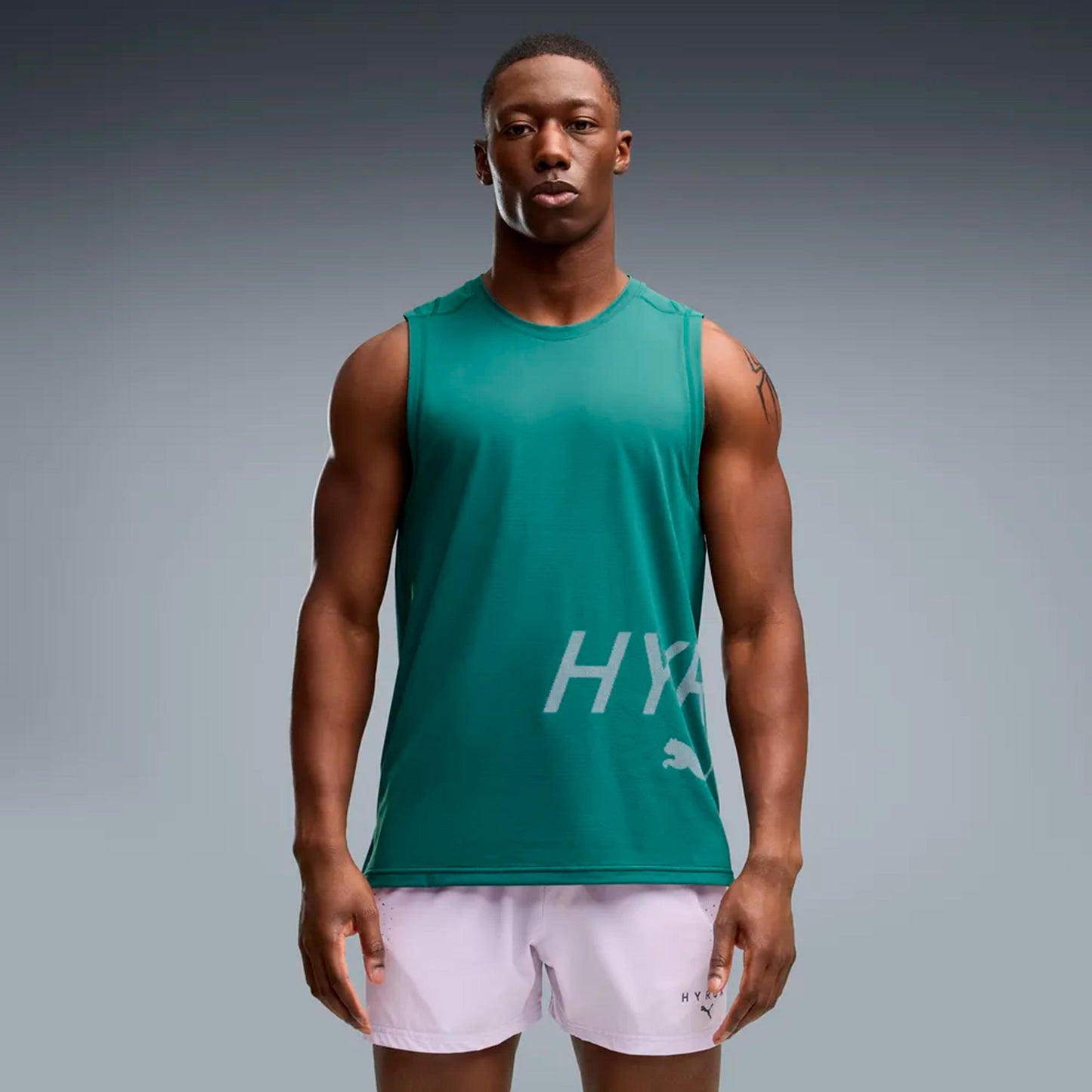 Puma HYROX PWRMODE Training  Camicia da corsa Uomini - verde