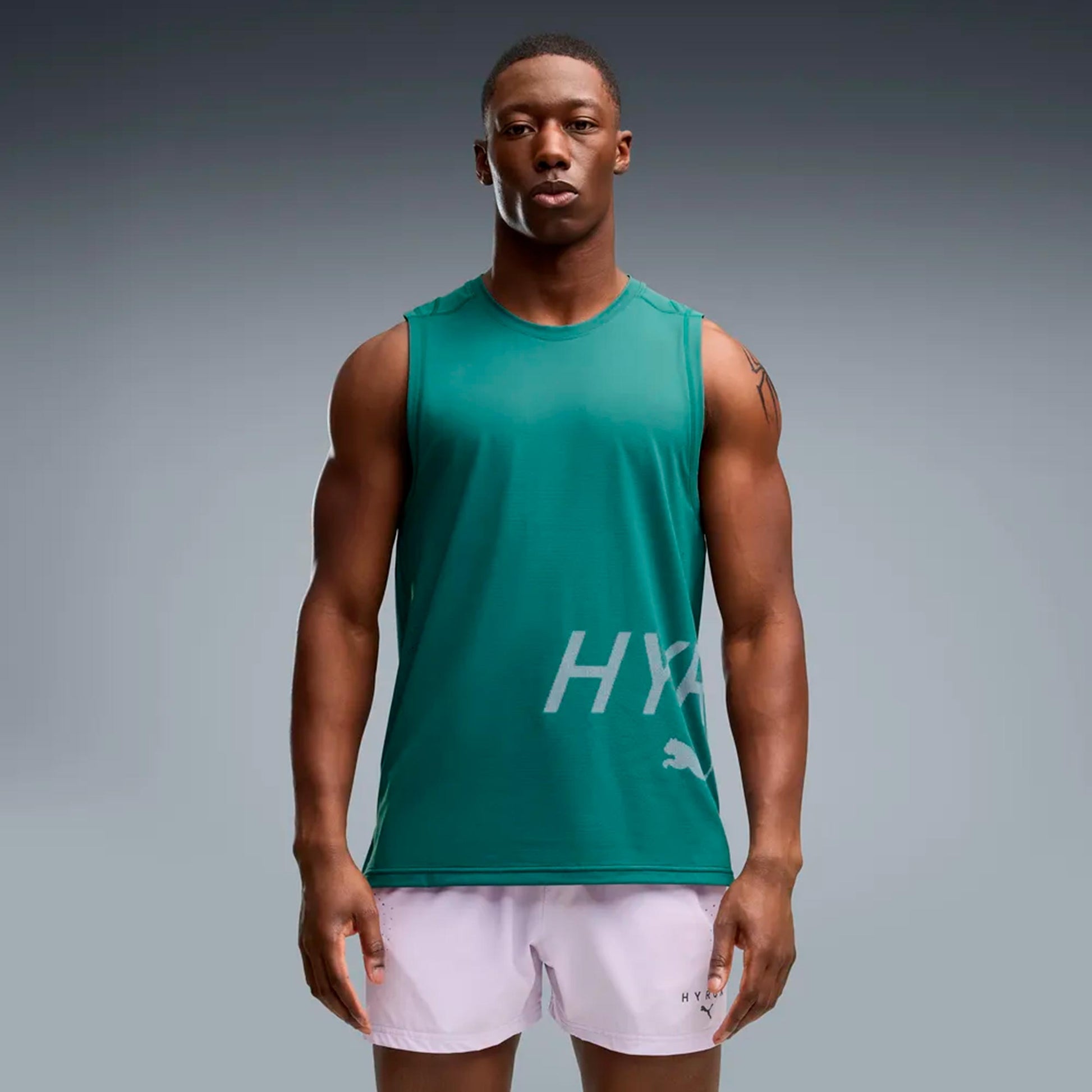 Puma HYROX PWRMODE Training  Camicia da corsa Uomini - verde