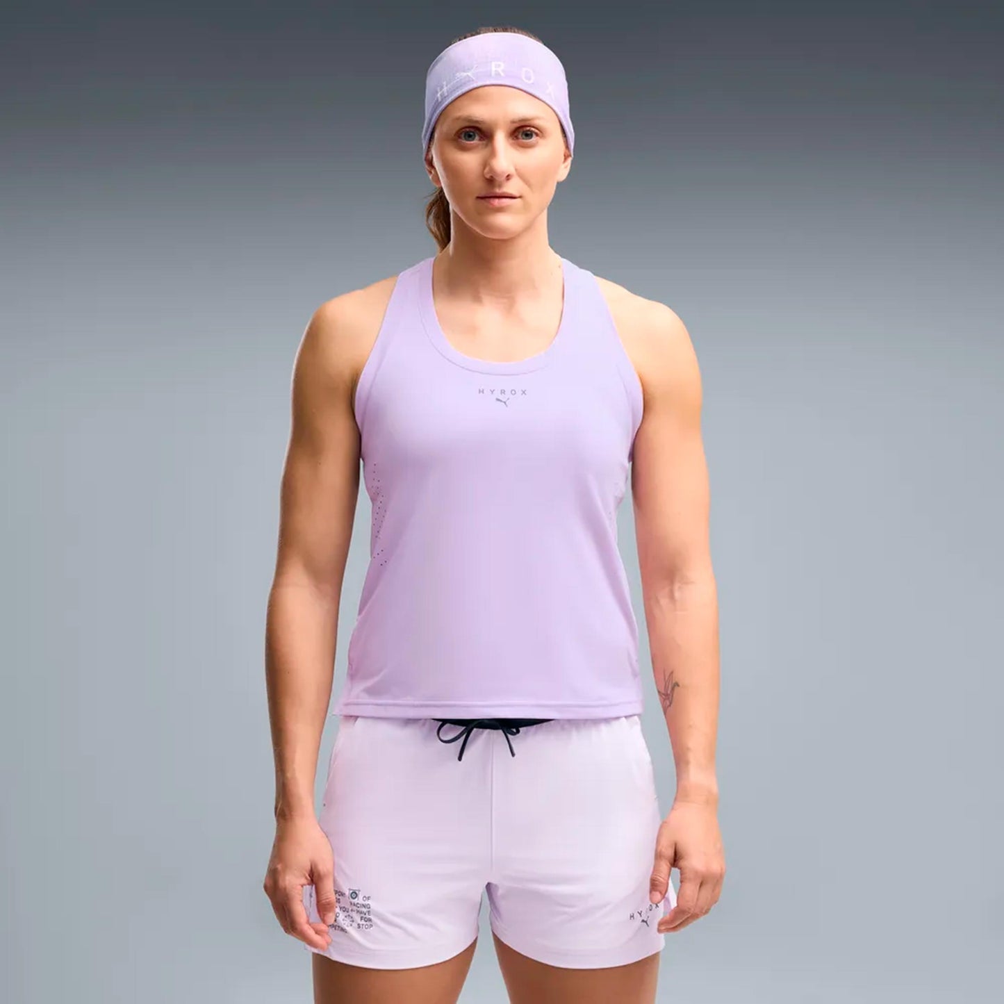Puma HYROX PWRMODE  Camicia da corsa Donna - lilla