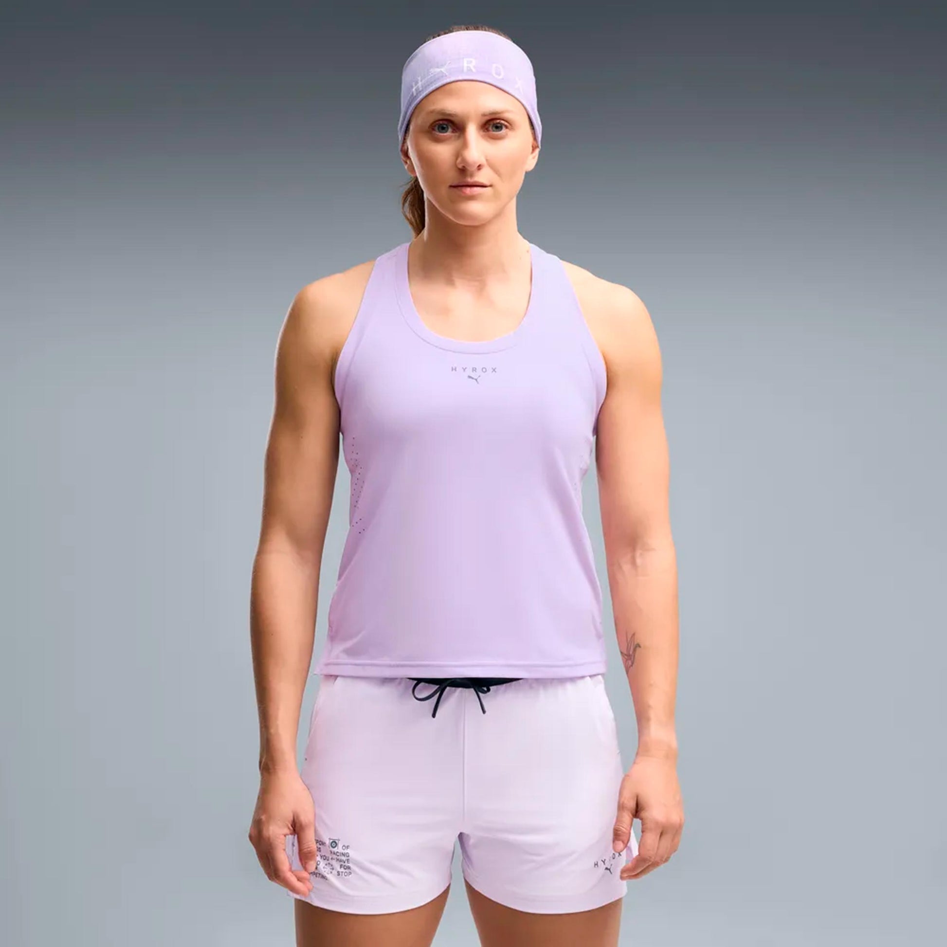 Puma HYROX PWRMODE  Camicia da corsa Donna - lilla