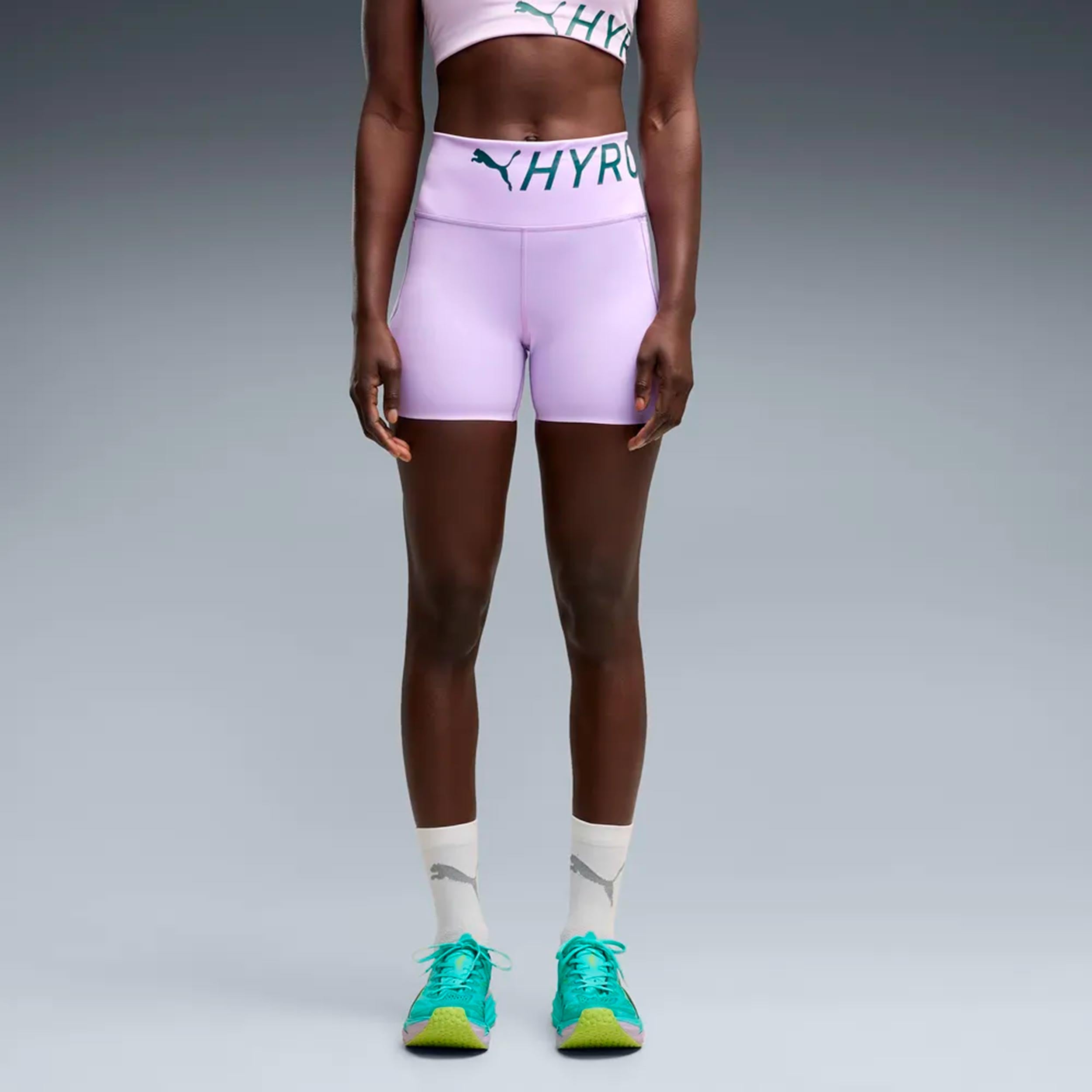 Puma HYROX PWRMODE 4in   Calzamaglia da corsa Donna - lilla