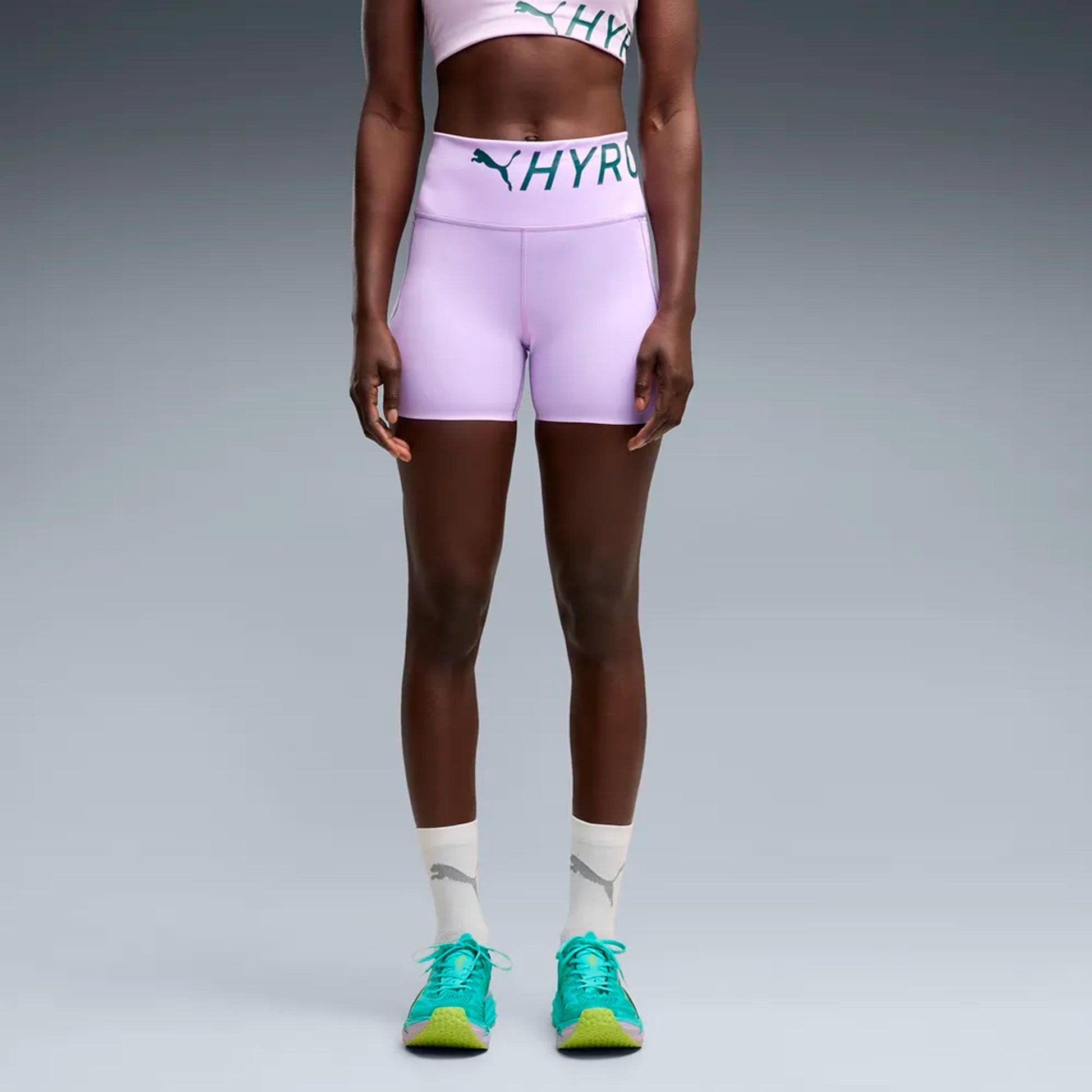 Puma HYROX PWRMODE 4in   Calzamaglia da corsa Donna - lilla