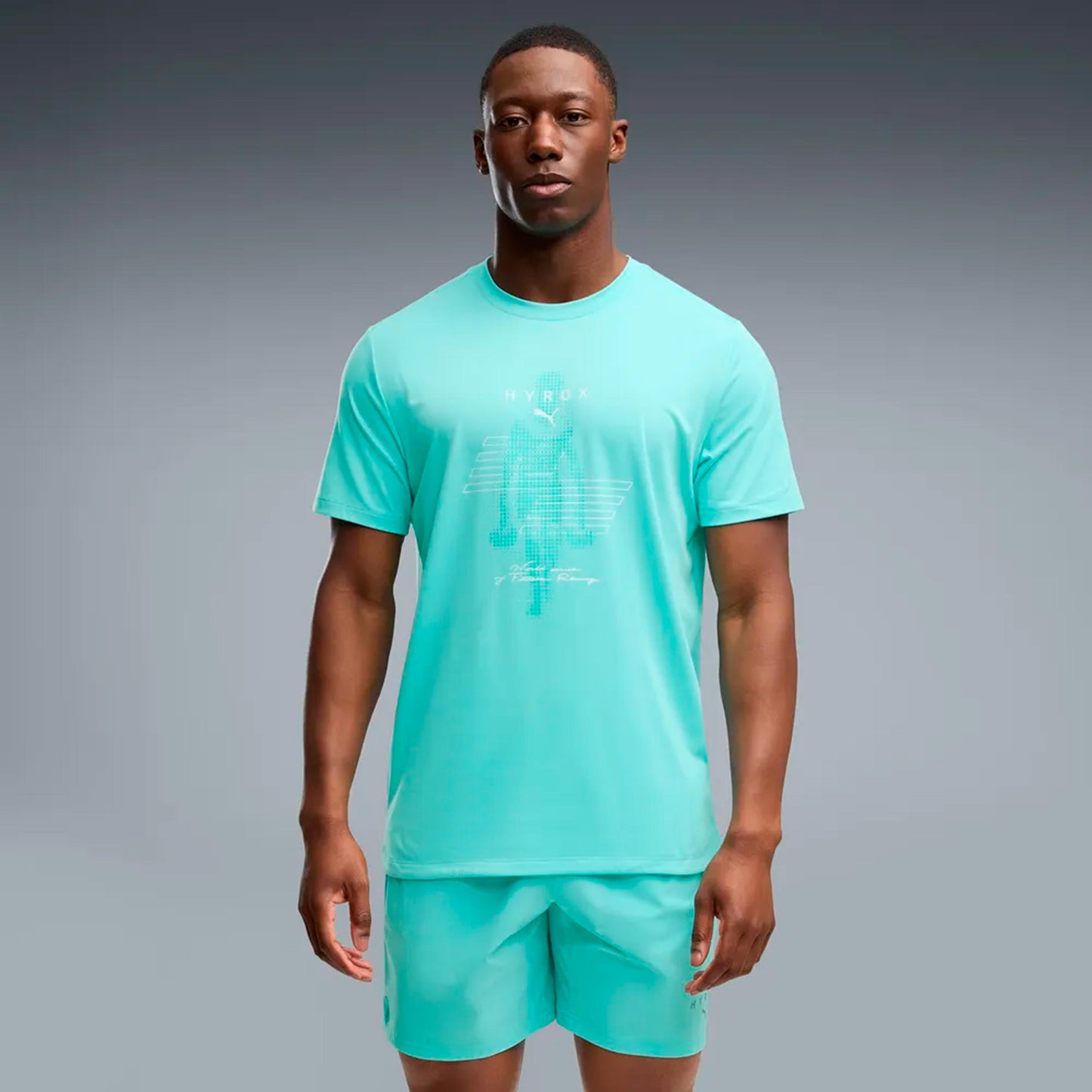Puma HYROX Cloudspun Thermoadapt  Camicia da corsa Uomini - menta