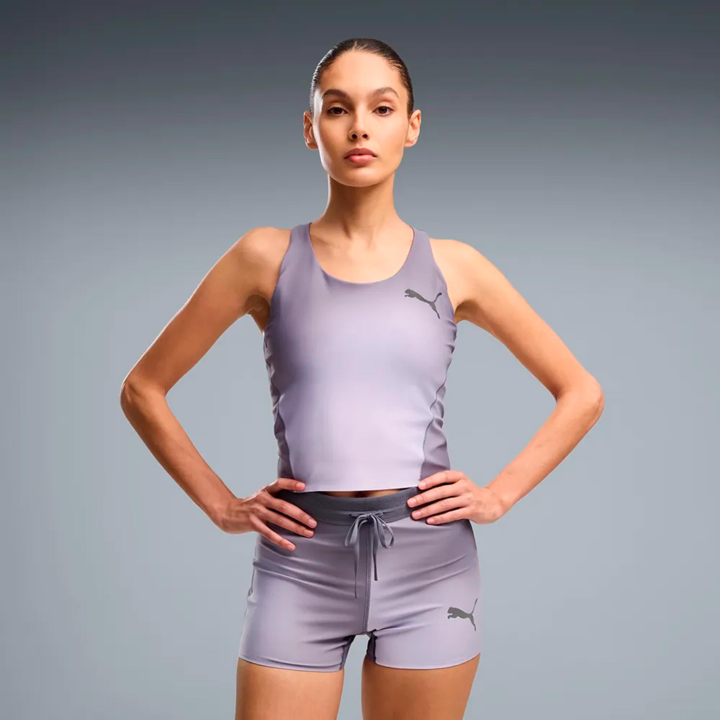 Puma Lightspeed AOP   Camicia da corsa Donna - grigio