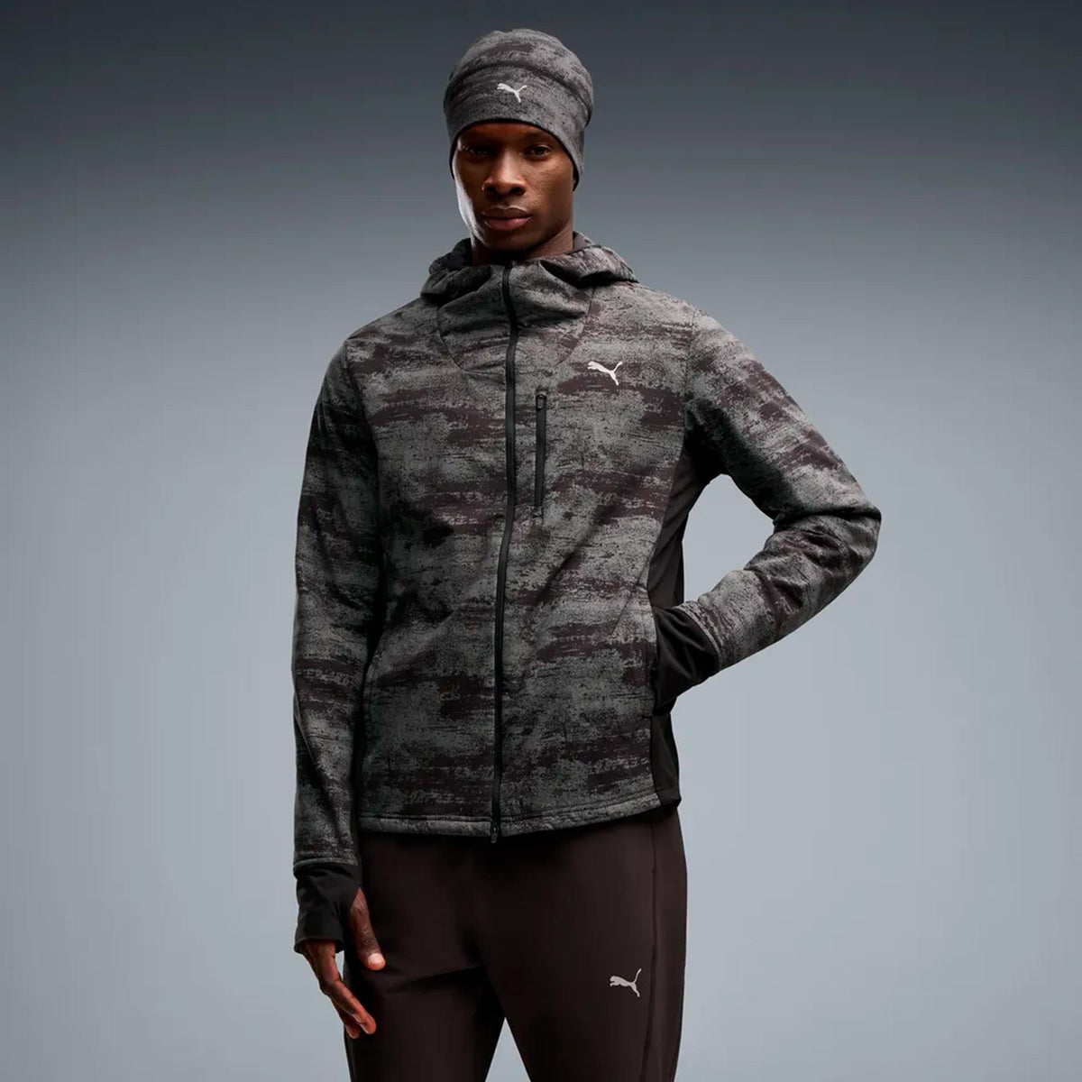Puma Brightstride Primaloft  Giacca da corsa Uomini - nero