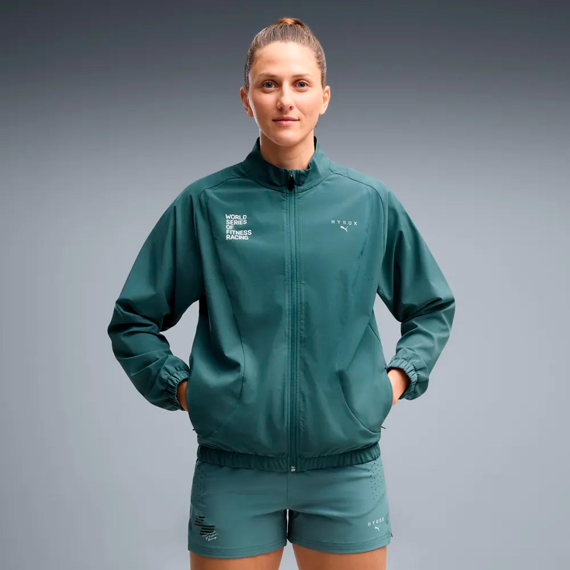 Puma HYROX PWRMODE  Giacca da corsa Donna - verde