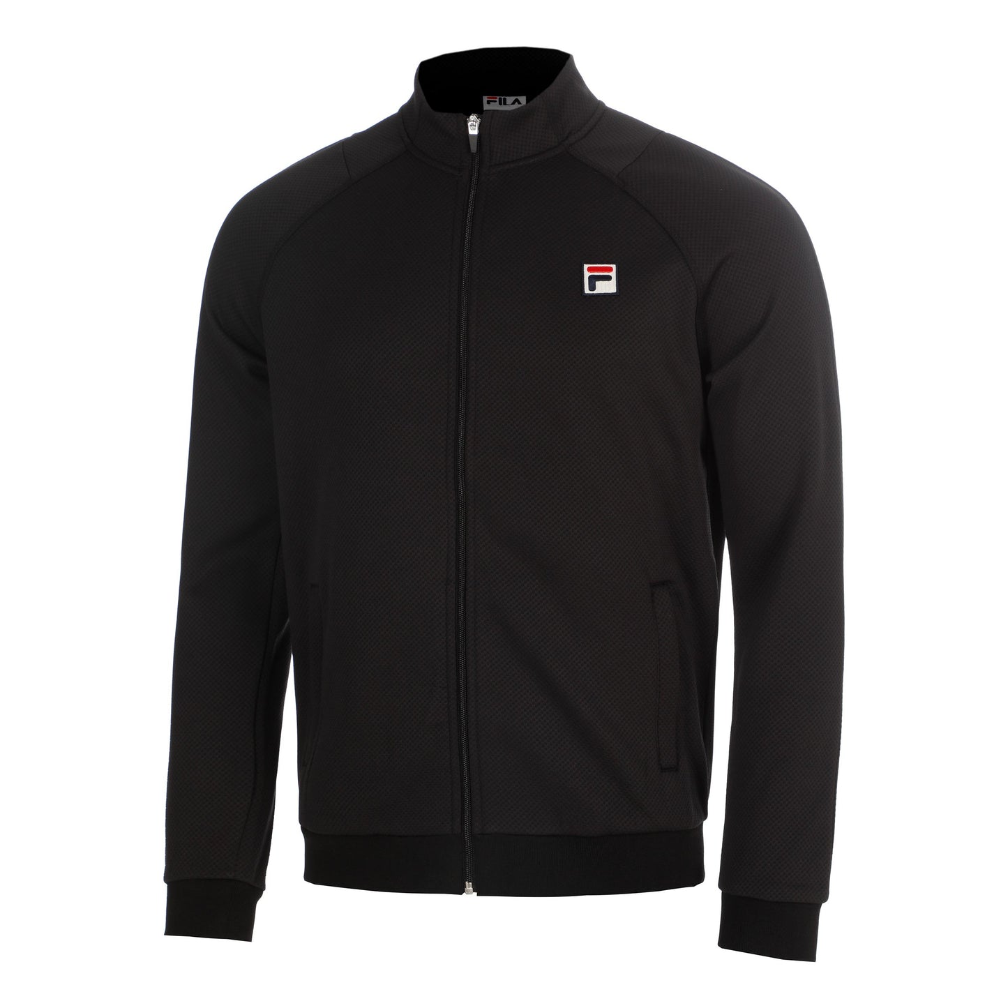 Fila Demetrio Giacca da allenamento Uomini - nero, bianco