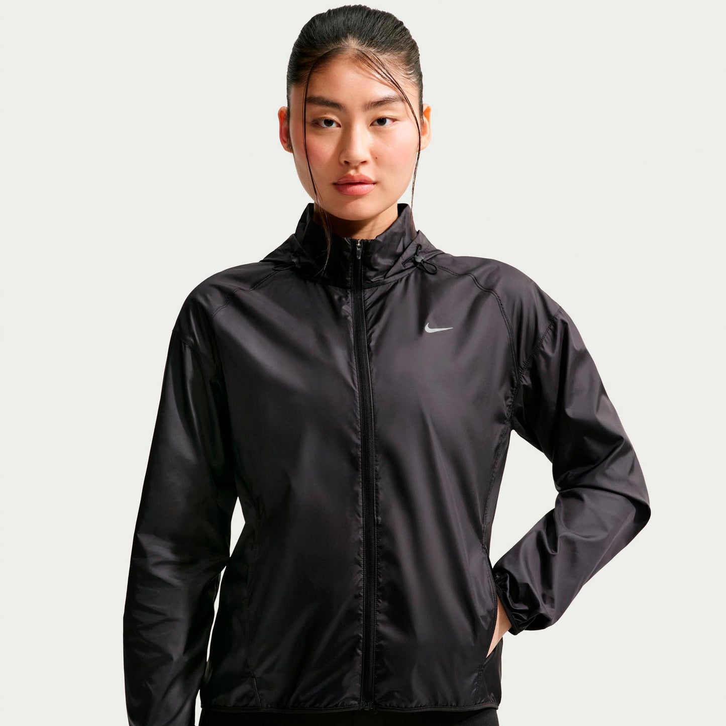 Nike Tempo  Giacca da corsa Donna - nero, argento