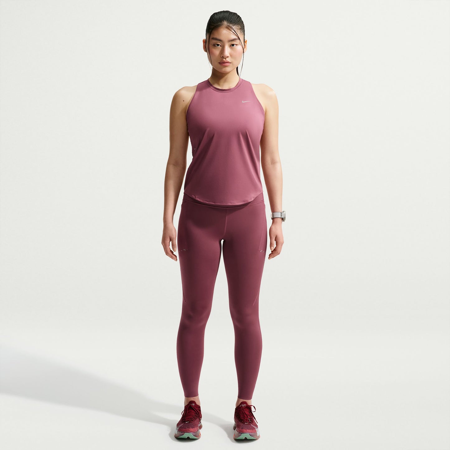 Nike Swift  Camicia da corsa Donna - malva, argento