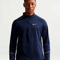 Miler  Camicia da corsa Uomini - blu scuro, argento
