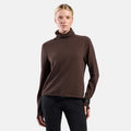 Essential Thermal Midlayer  Camicia da corsa Donna - marrone