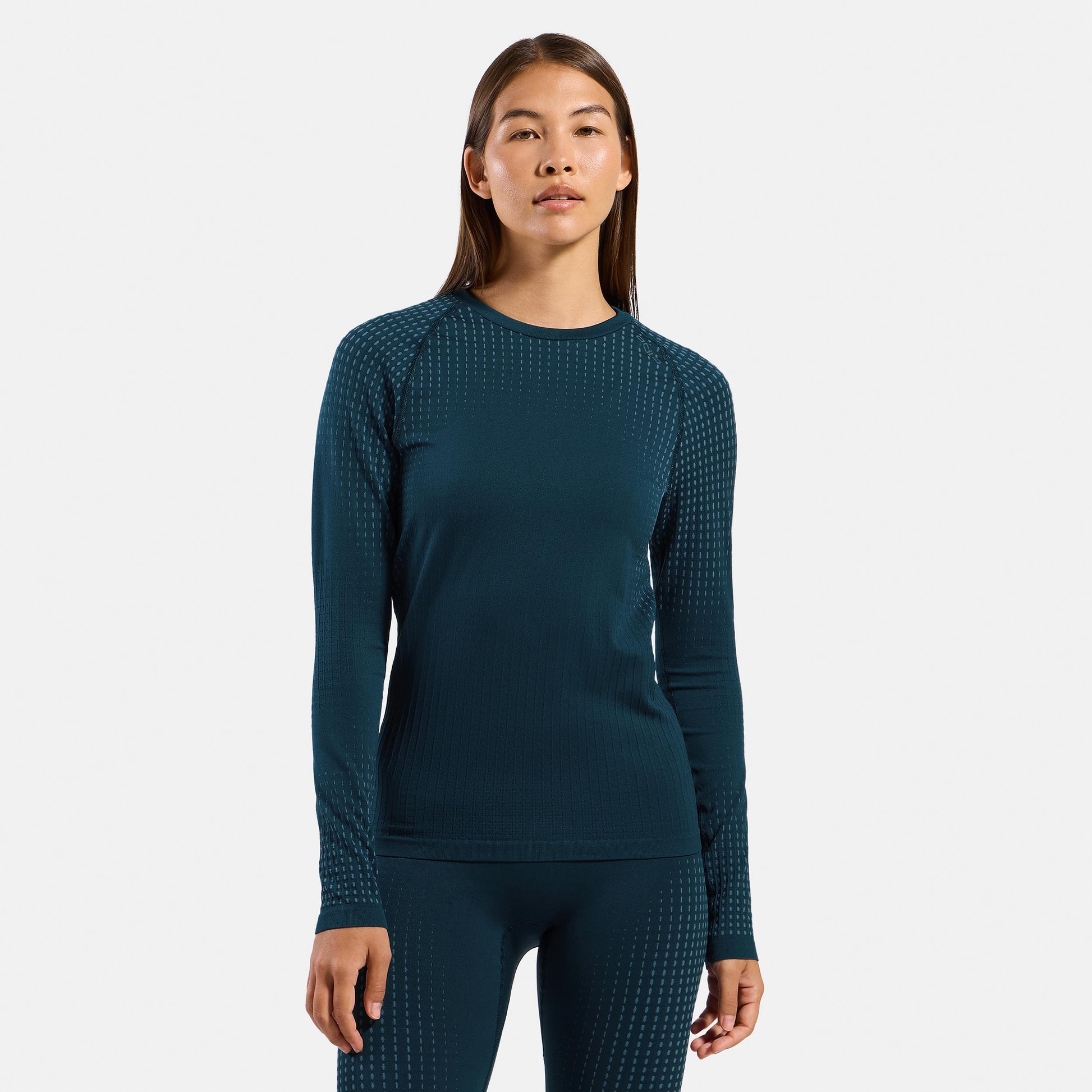Odlo Performance Warm  Gilet Donna - color petrolio