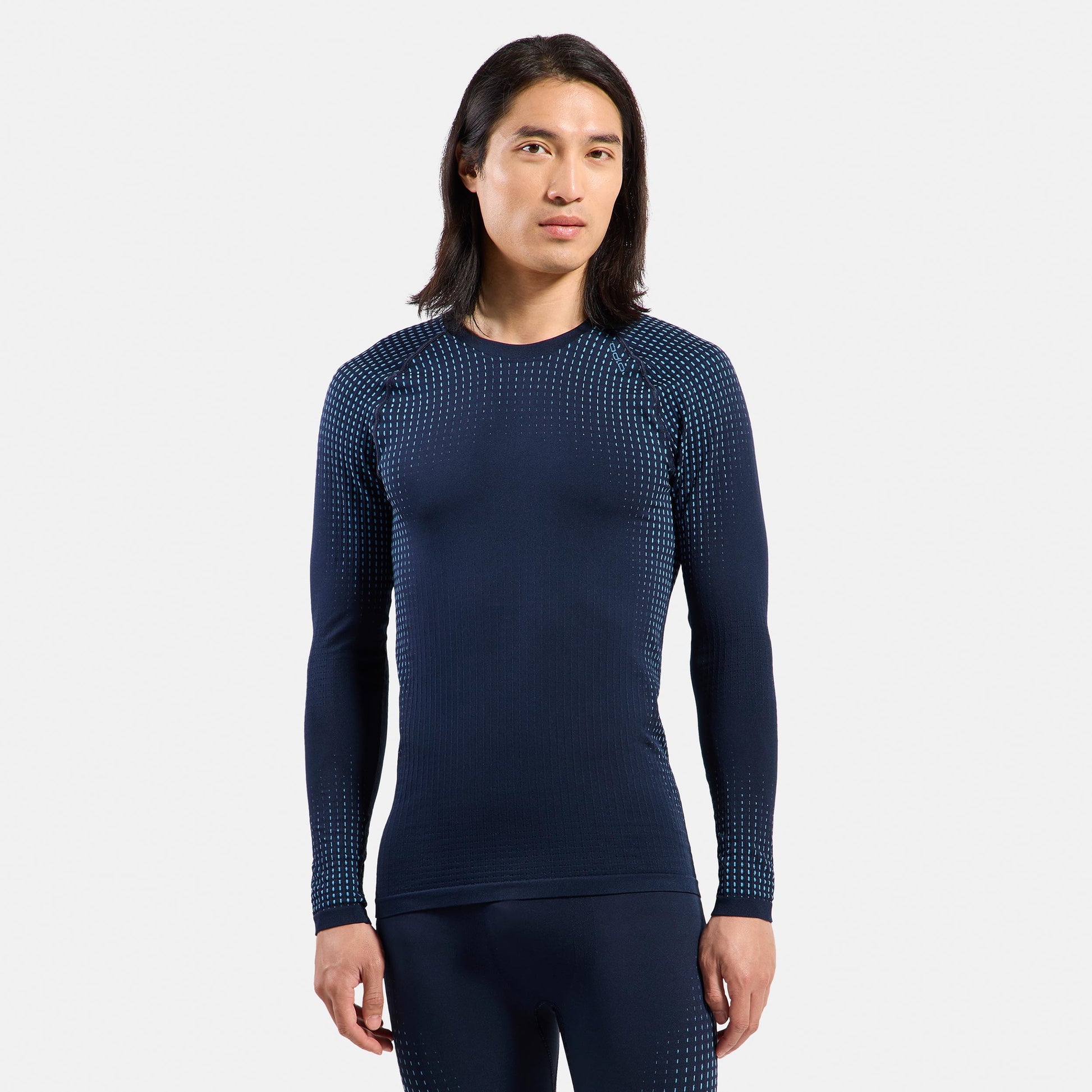 Odlo Performance Warm  Gilet Uomini - blu scuro