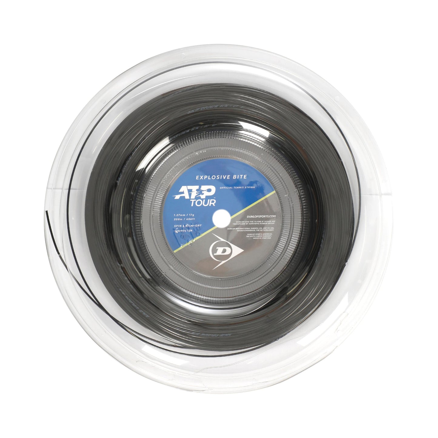 Dunlop Explosive Bite Rotolo di corde 200m - nero