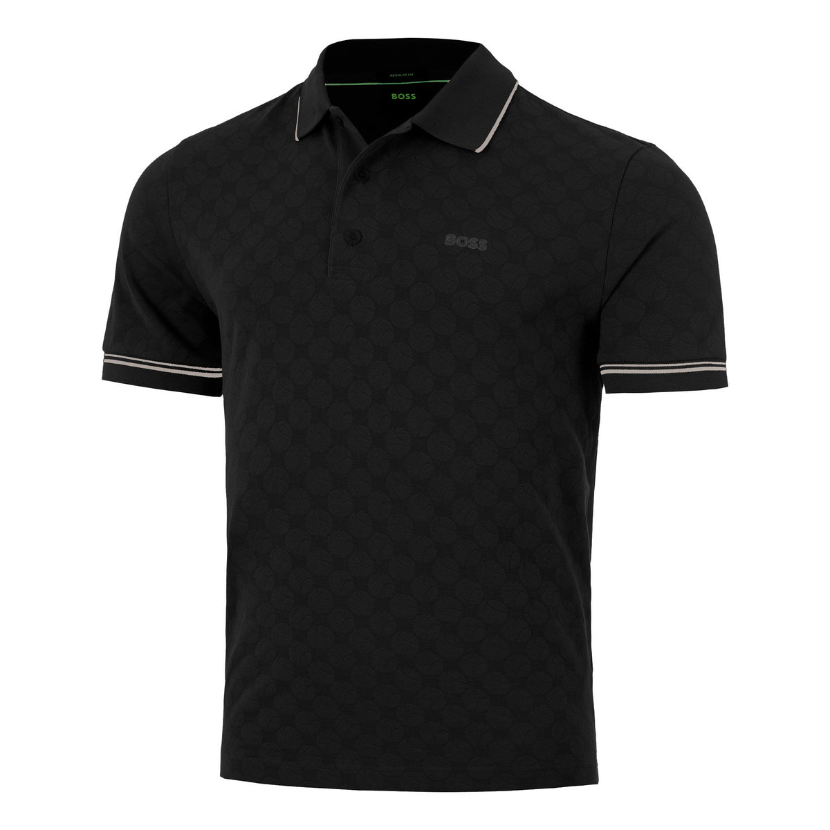BOSS Revival Paddy Polo Uomini - nero
