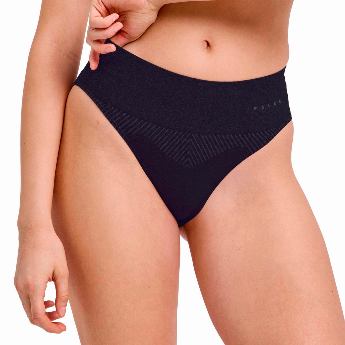 Falke Warm Brief High Waist Mutandina Donna - nero