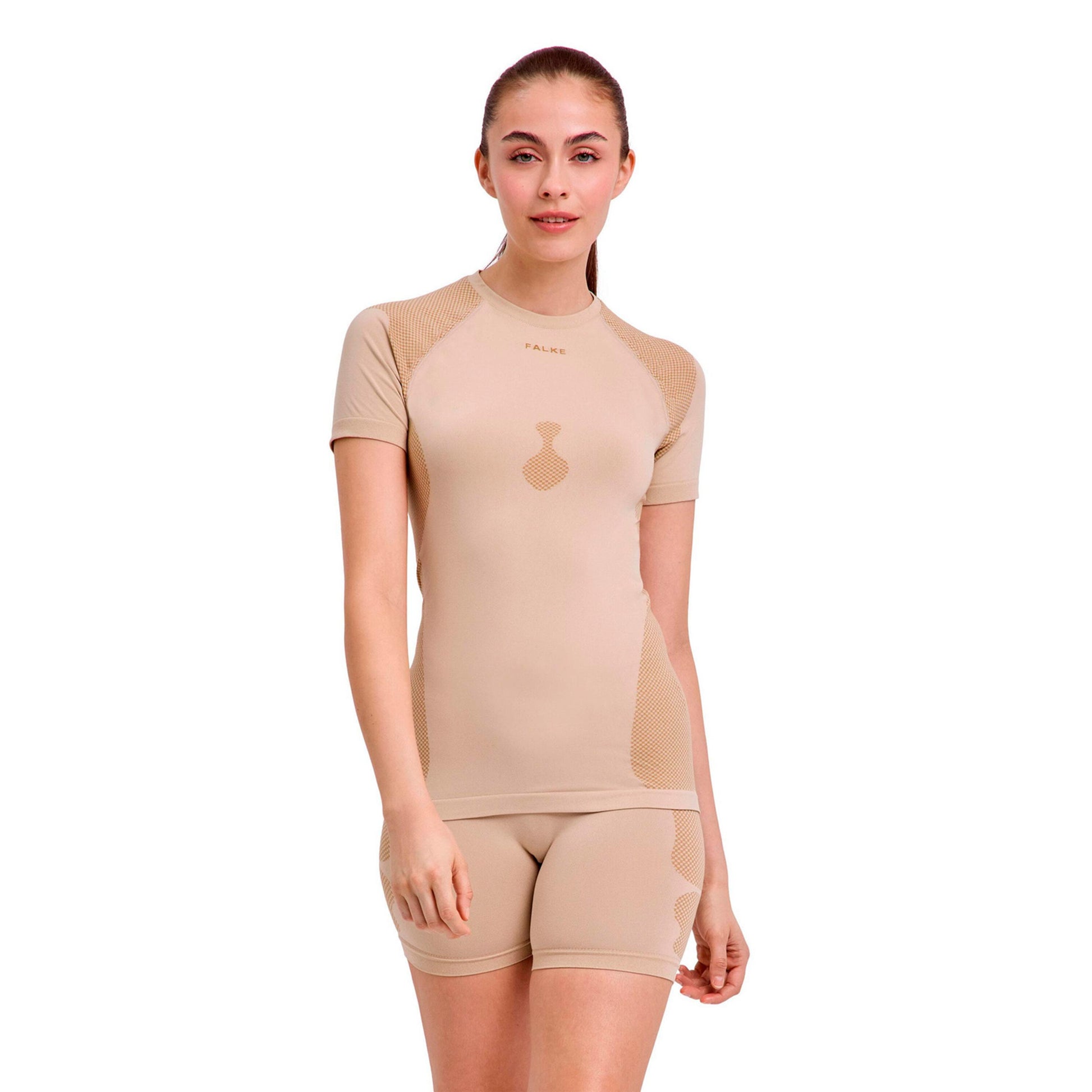 Falke Warm Trend  Gilet Donna - colori naturali