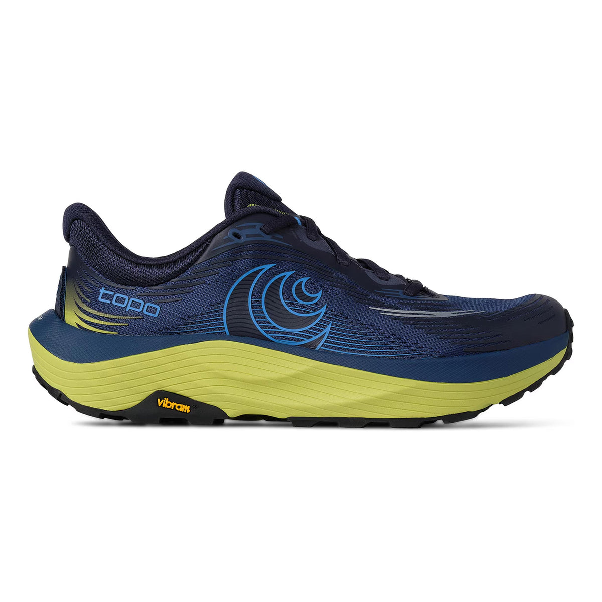 TOPO ATHLETIC Ultraventure 5 Scarpa da trail Uomini - blu scuro, lime
