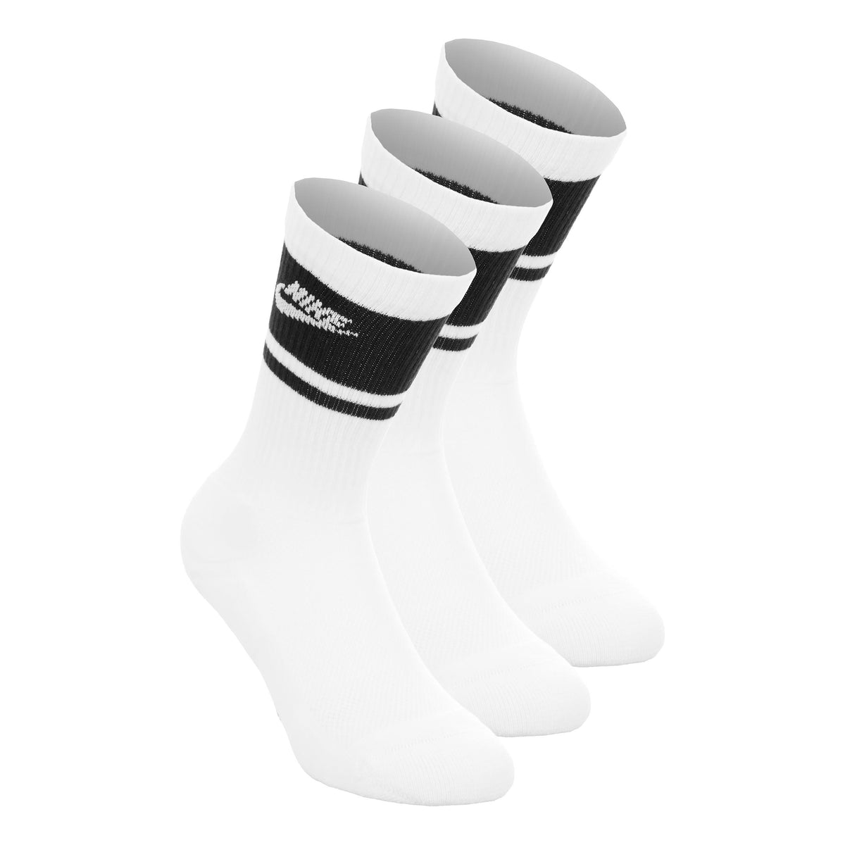 Nike Crew Calzini sportivi Confezione da 3 Unisex - bianco, nero