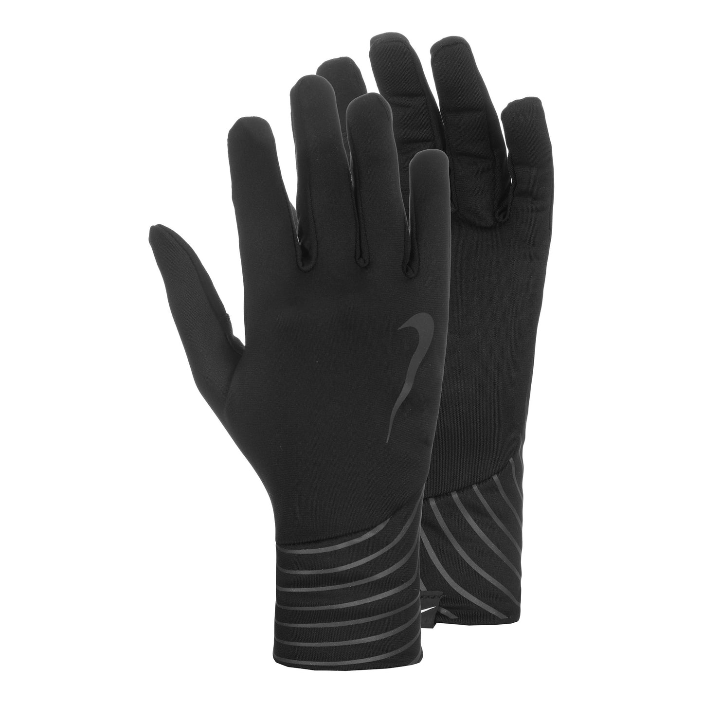 Nike Pacer Lightweight Reflective  Guanti da corsa Donna - nero, nero