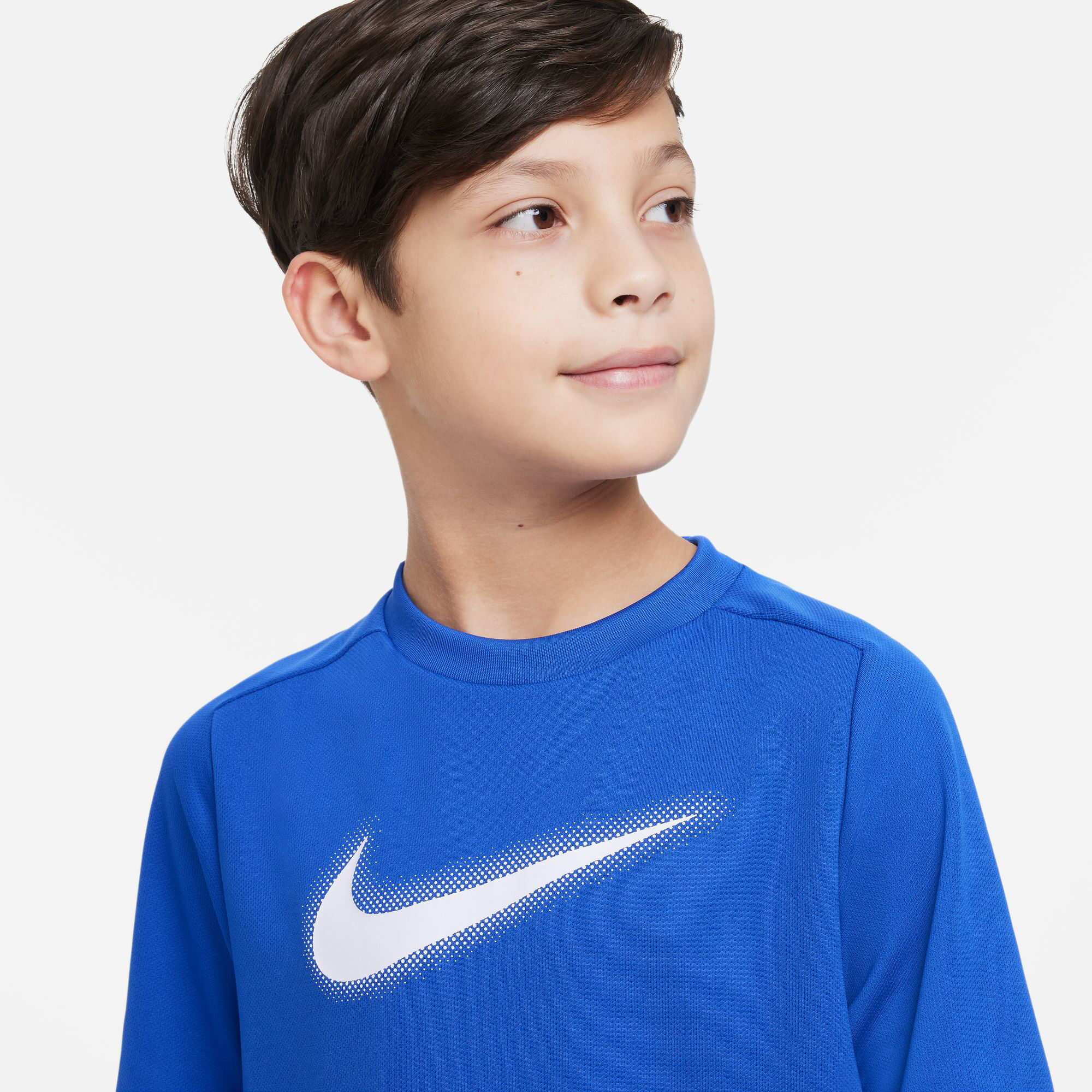 Buy Nike Dri Fit Graphic Maglietta Ragazzi Blu Bianco online Tennis Point IT