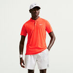 Abbigliamento da tennis Nike Nike Court Dri-Fit Advantage Slam Polo Uomini-arancione